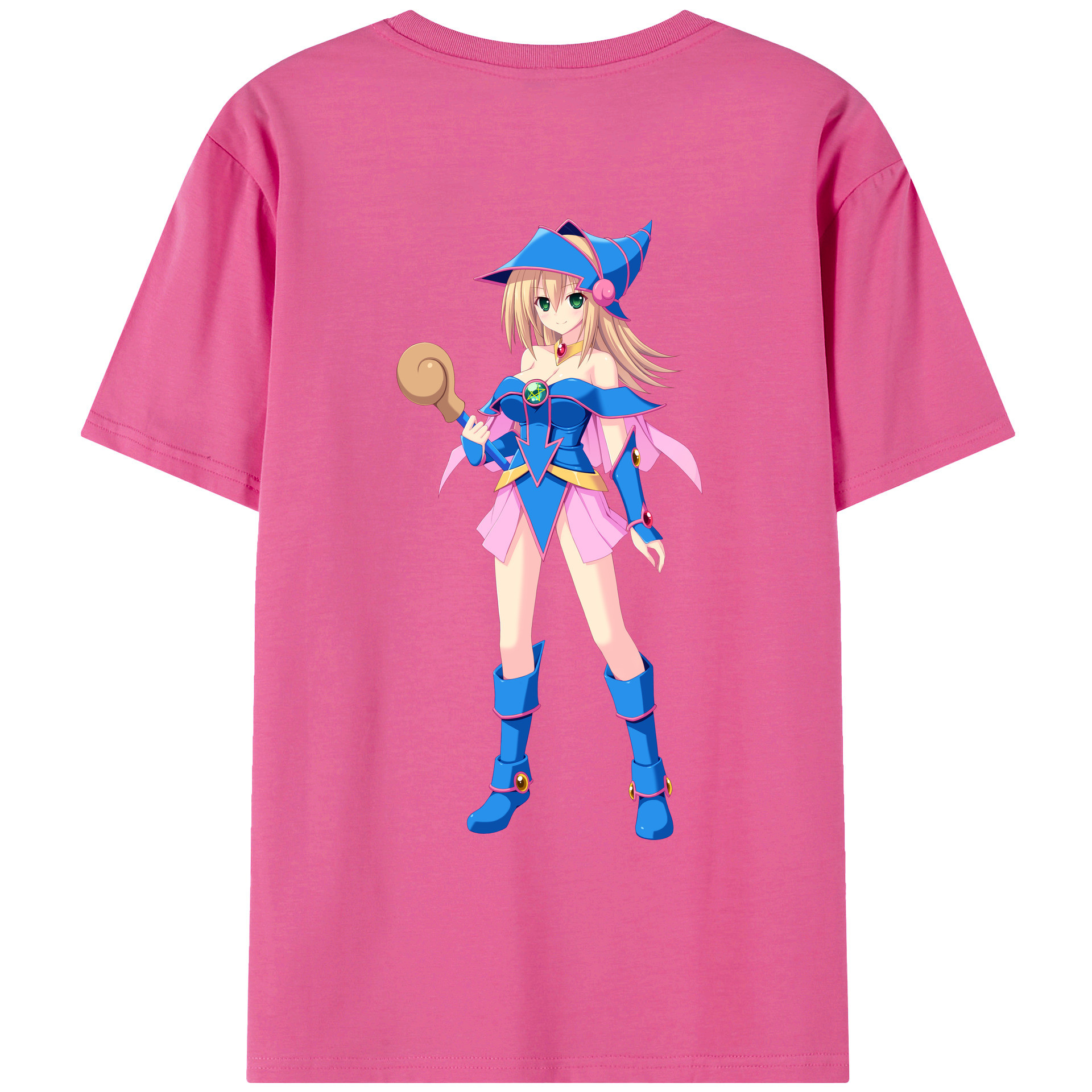 （画像用） 遊☆戯☆王 Yu-Gi-Oh! レディース半袖Tシャツ(バックプリント)