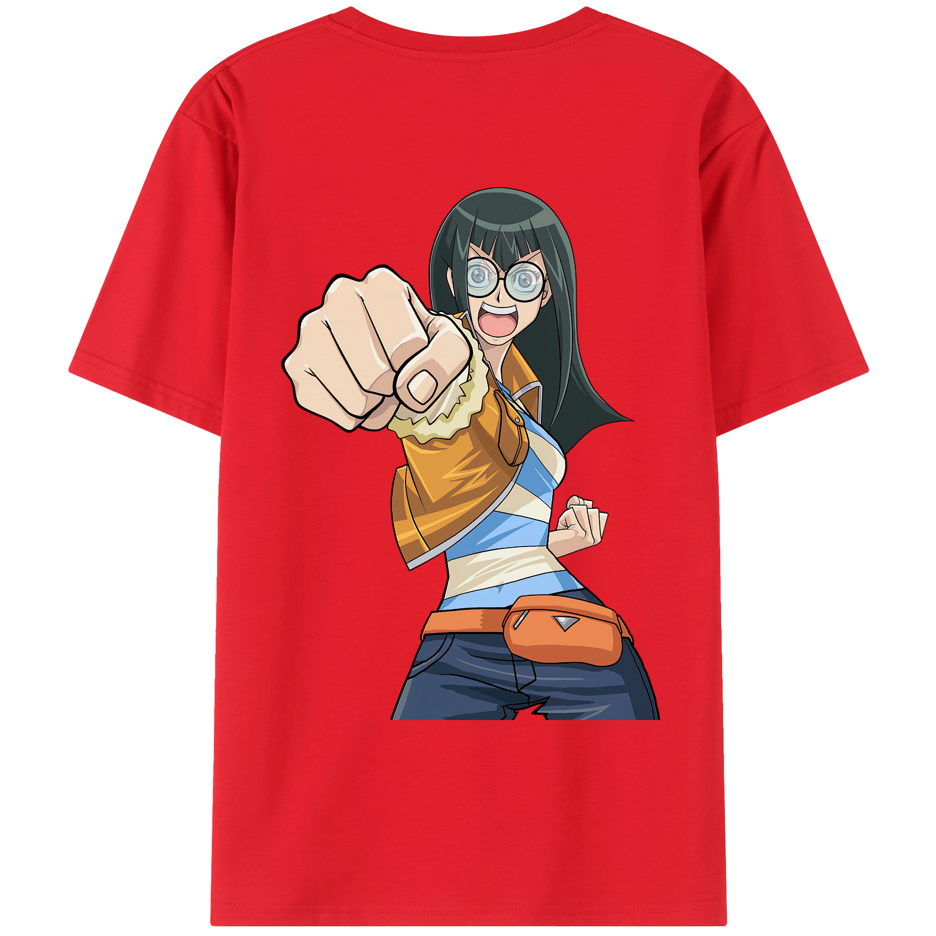 （画像用） 遊☆戯☆王 Yu-Gi-Oh! レディース半袖Tシャツ(バックプリント)
