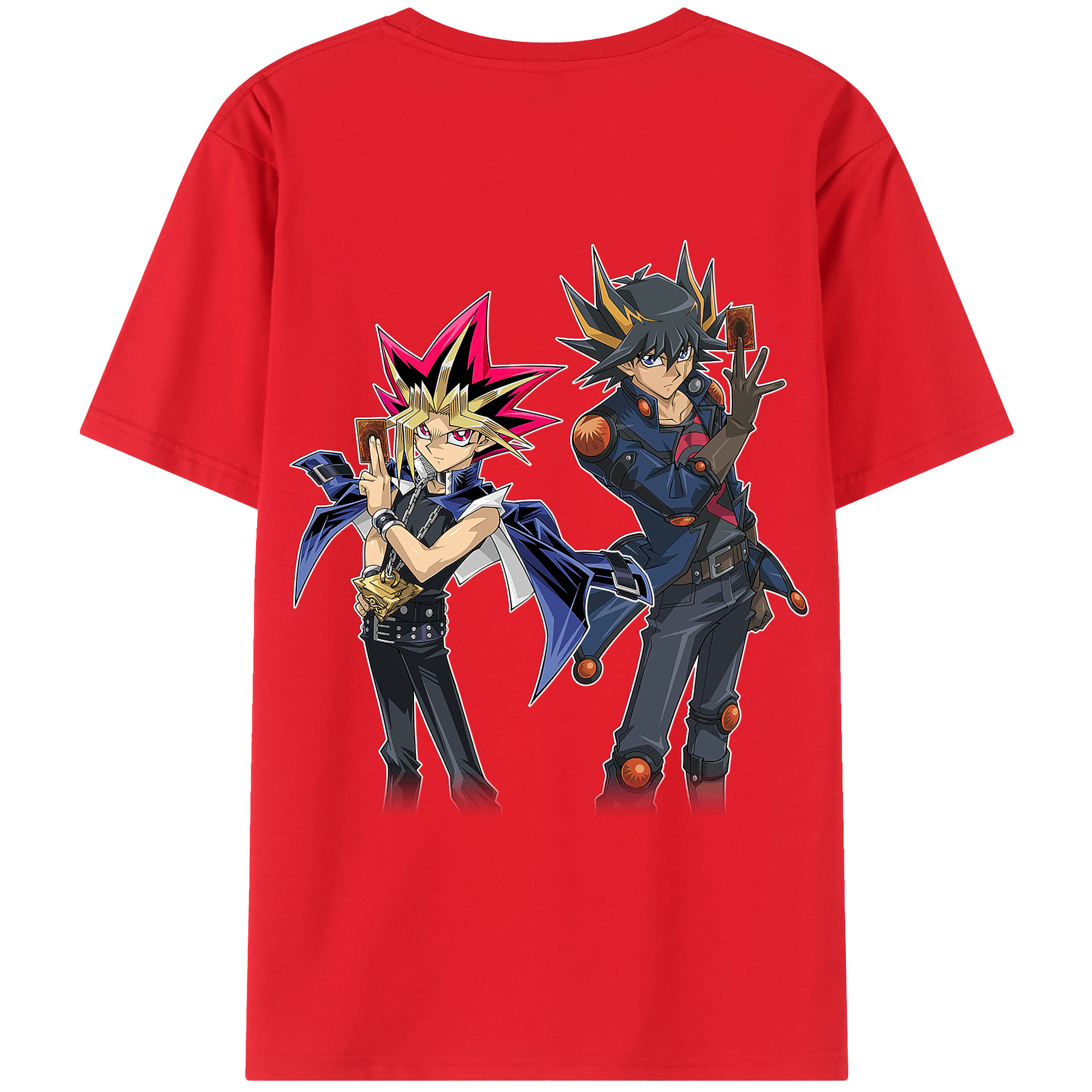 （画像用） 遊☆戯☆王 Yu-Gi-Oh! レディース半袖Tシャツ(バックプリント)
