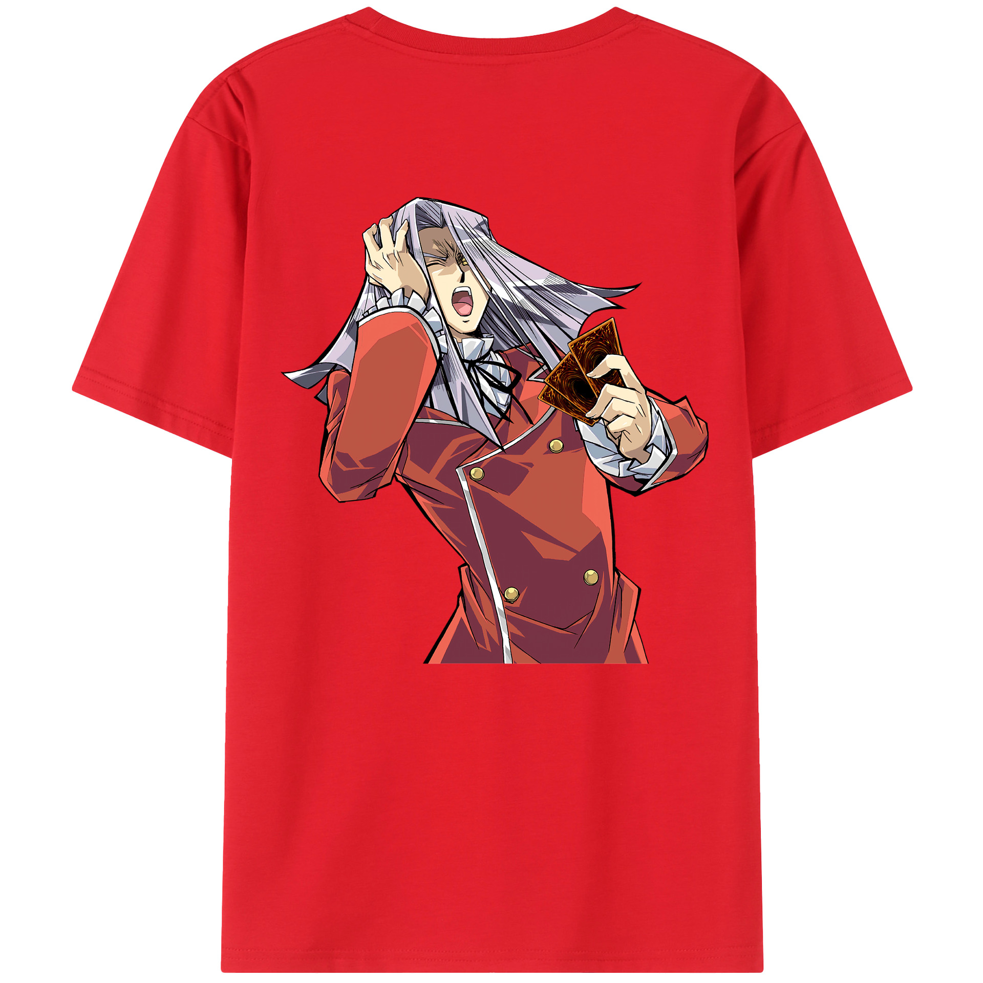 （画像用） 遊☆戯☆王 Yu-Gi-Oh! レディース半袖Tシャツ(バックプリント)