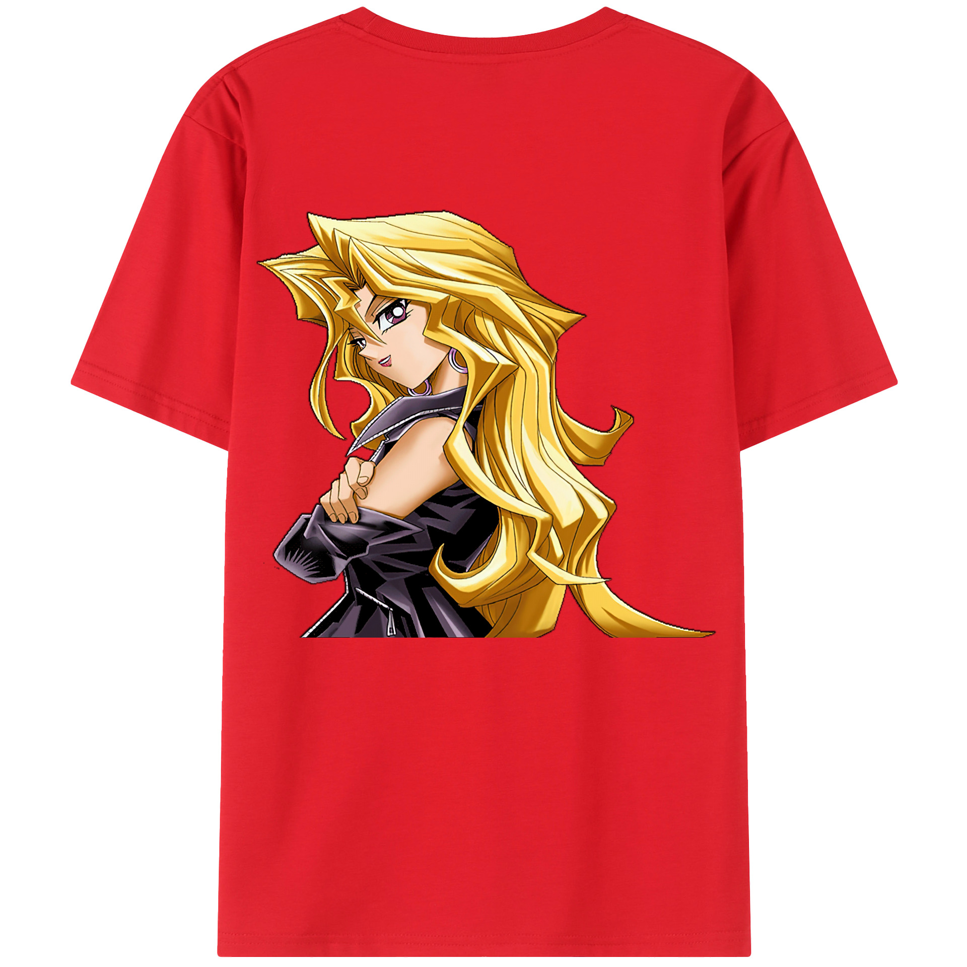 （画像用） 遊☆戯☆王 Yu-Gi-Oh! レディース半袖Tシャツ(バックプリント)