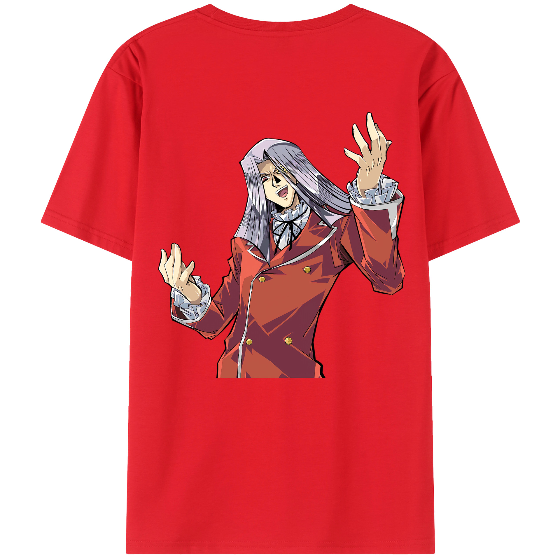 （画像用） 遊☆戯☆王 Yu-Gi-Oh! レディース半袖Tシャツ(バックプリント)