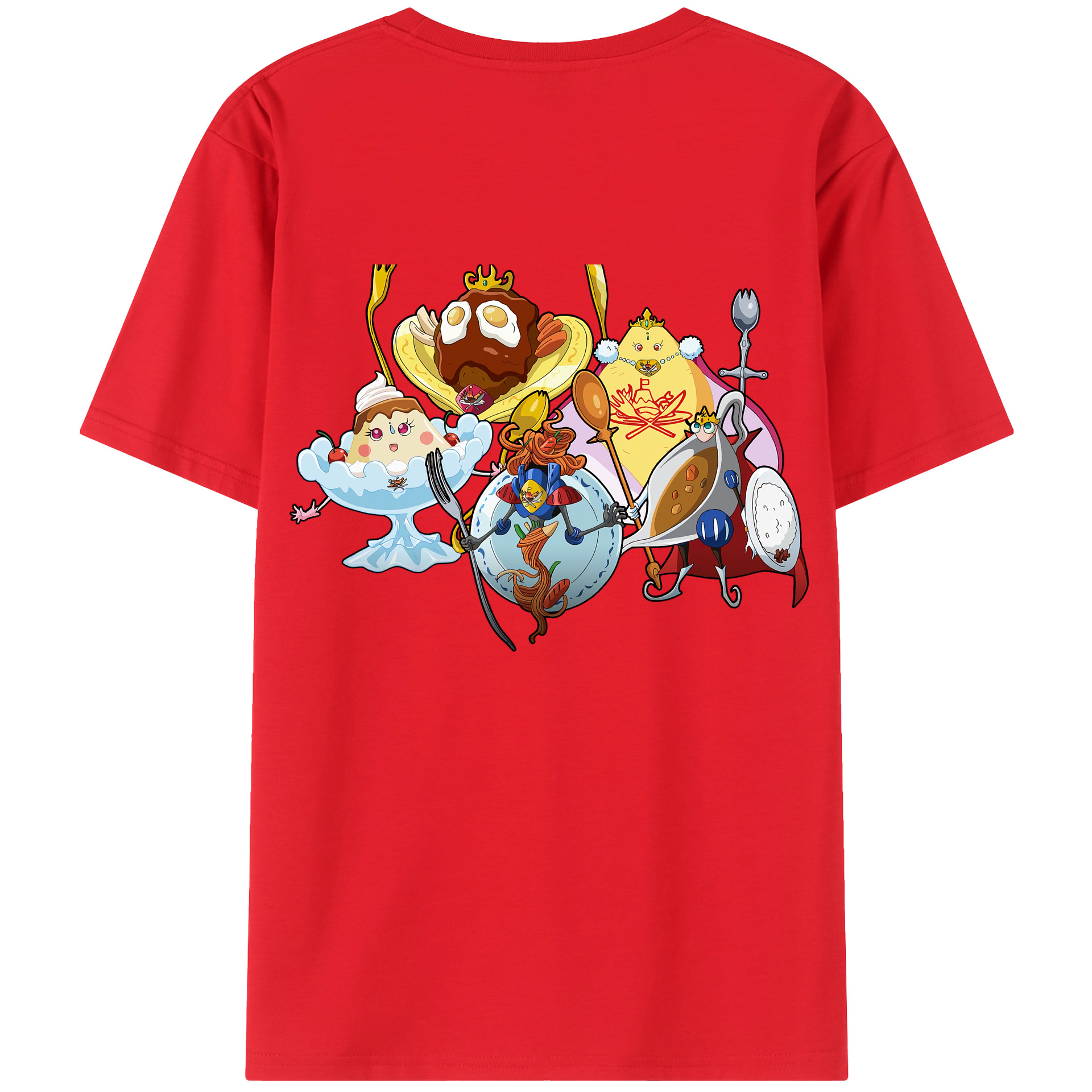 （画像用） 遊☆戯☆王 Yu-Gi-Oh! レディース半袖Tシャツ(バックプリント)