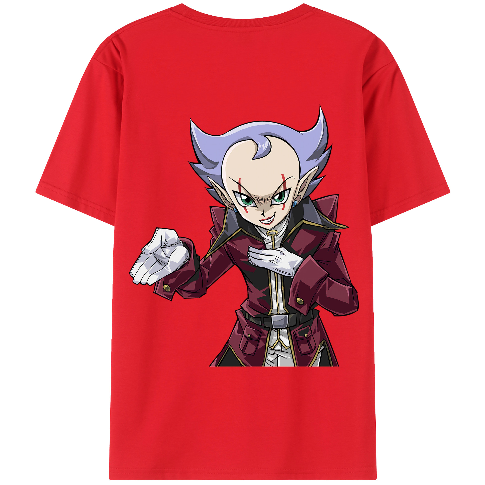 （画像用） 遊☆戯☆王 Yu-Gi-Oh! レディース半袖Tシャツ(バックプリント)