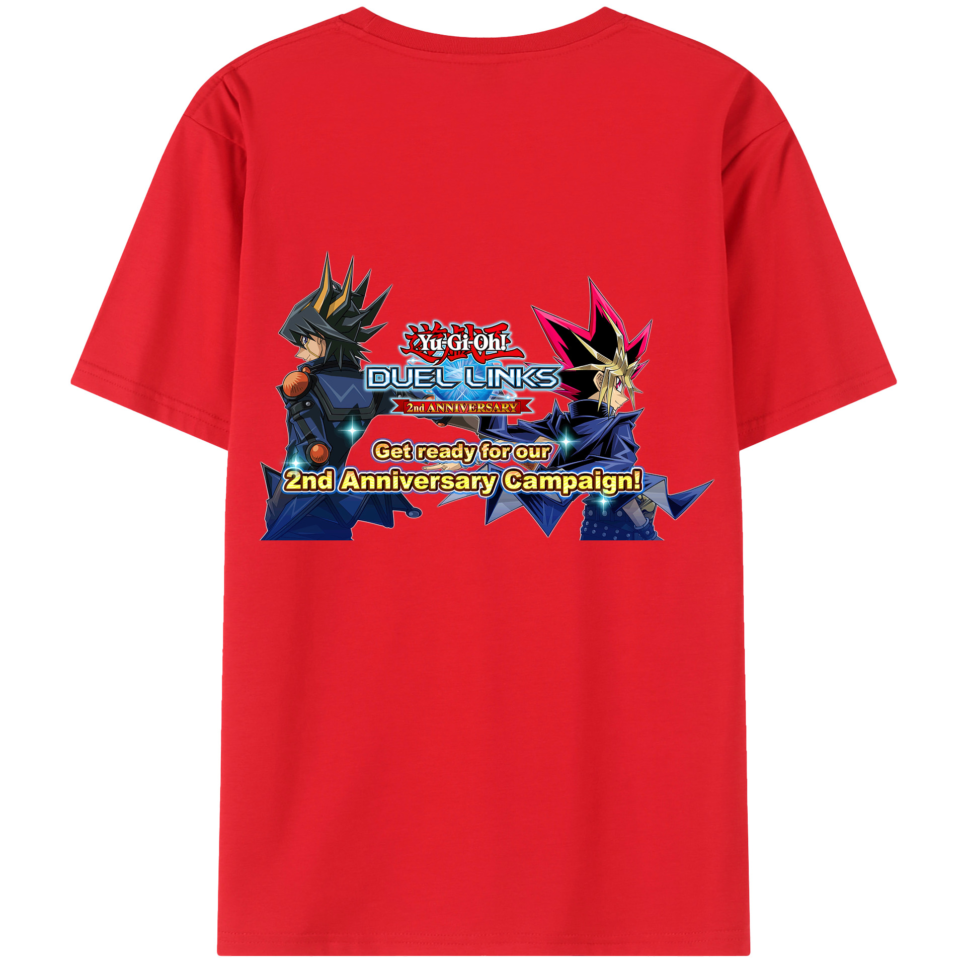 （画像用） 遊☆戯☆王 Yu-Gi-Oh! レディース半袖Tシャツ(バックプリント)