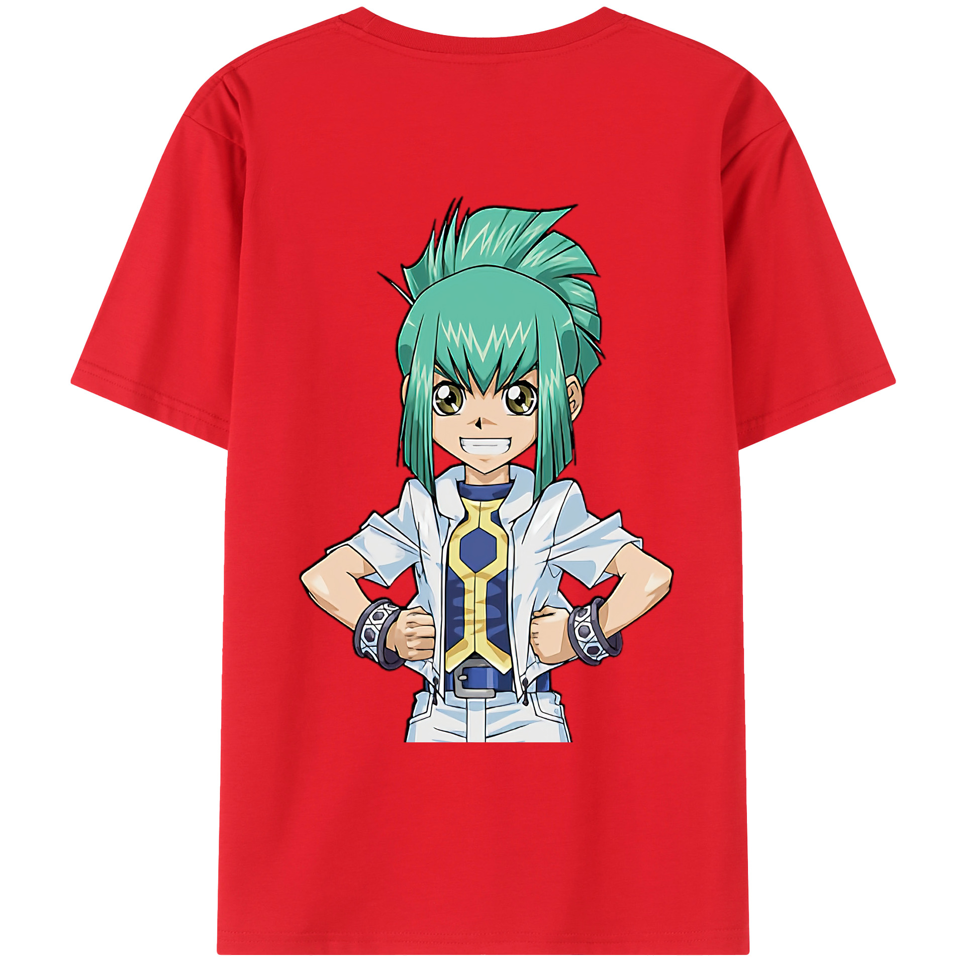 （画像用） 遊☆戯☆王 Yu-Gi-Oh! レディース半袖Tシャツ(バックプリント)