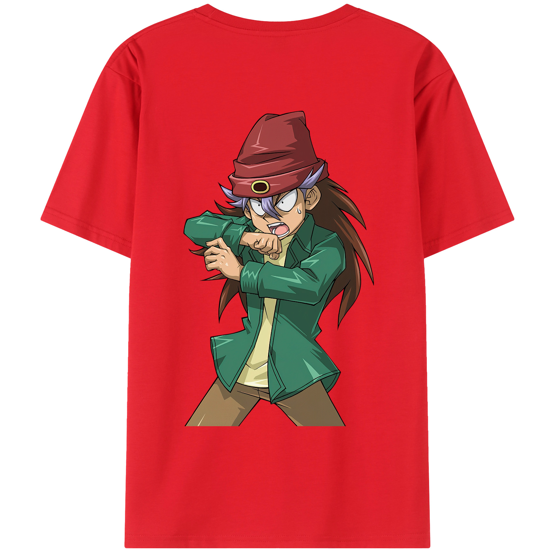 （画像用） 遊☆戯☆王 Yu-Gi-Oh! レディース半袖Tシャツ(バックプリント)