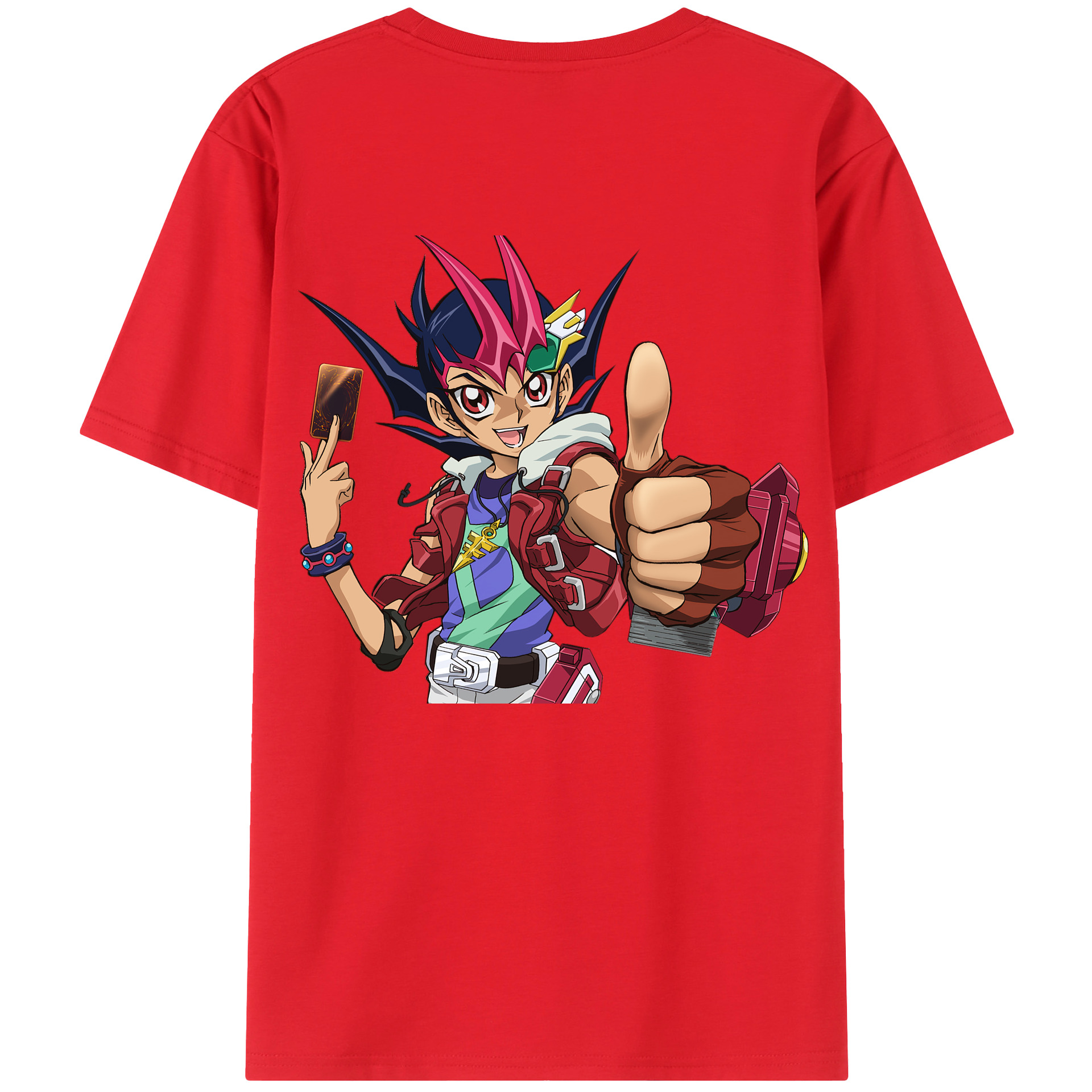 （画像用） 遊☆戯☆王 Yu-Gi-Oh! レディース半袖Tシャツ(バックプリント)