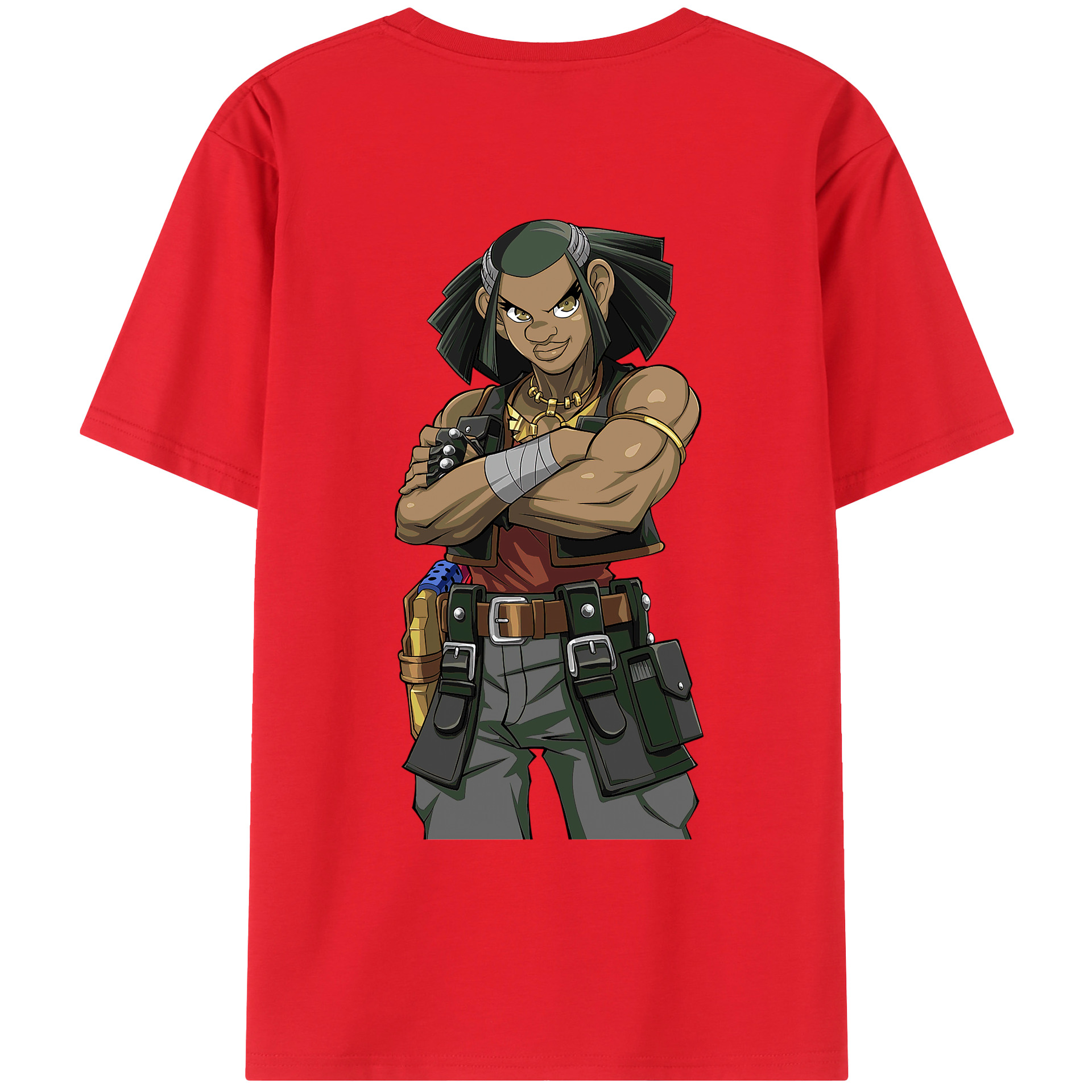 （画像用） 遊☆戯☆王 Yu-Gi-Oh! レディース半袖Tシャツ(バックプリント)