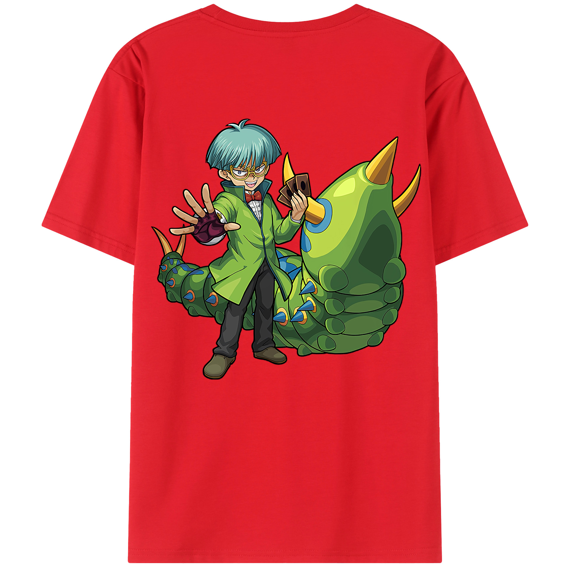 （画像用） 遊☆戯☆王 Yu-Gi-Oh! レディース半袖Tシャツ(バックプリント)