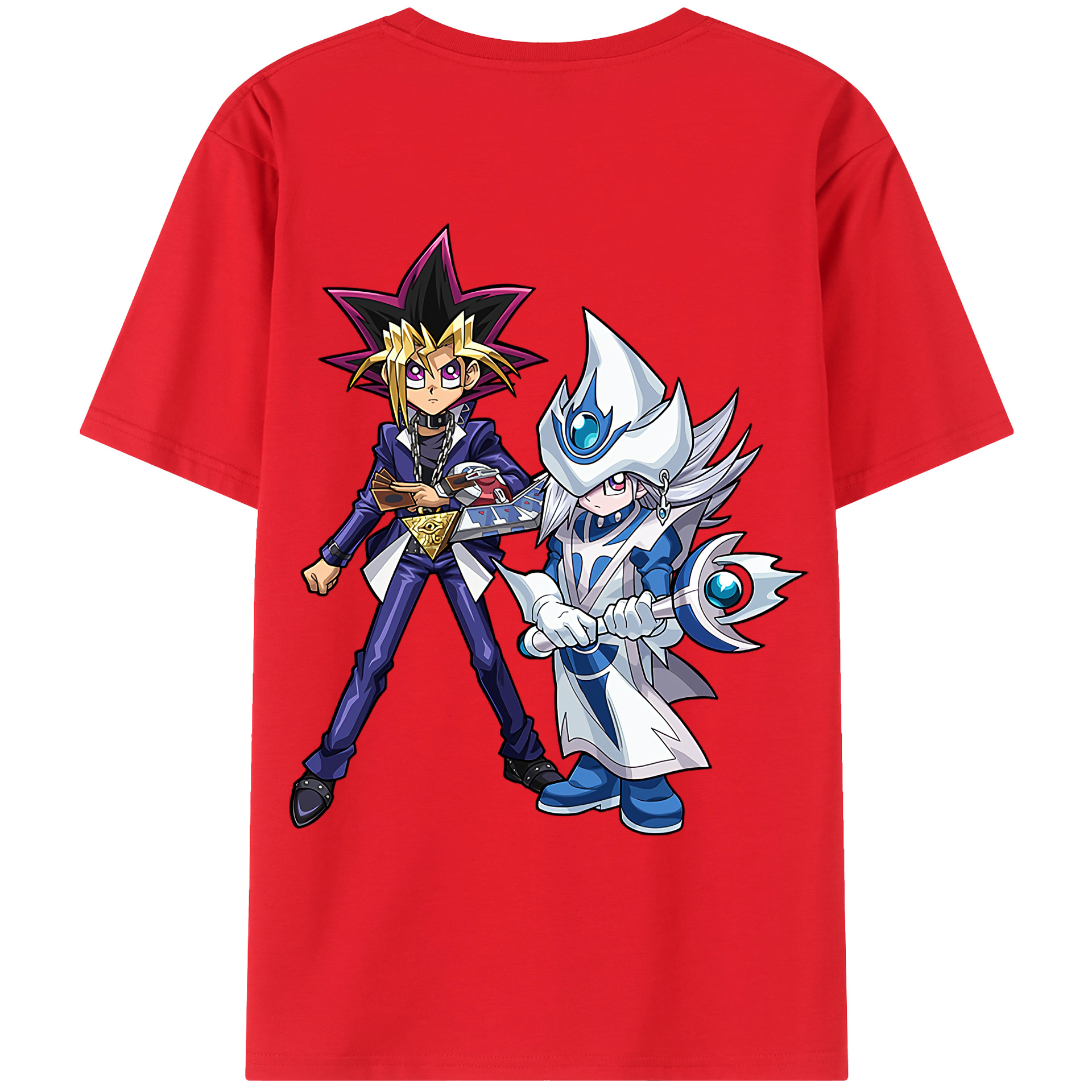 （画像用） 遊☆戯☆王 Yu-Gi-Oh! レディース半袖Tシャツ(バックプリント)