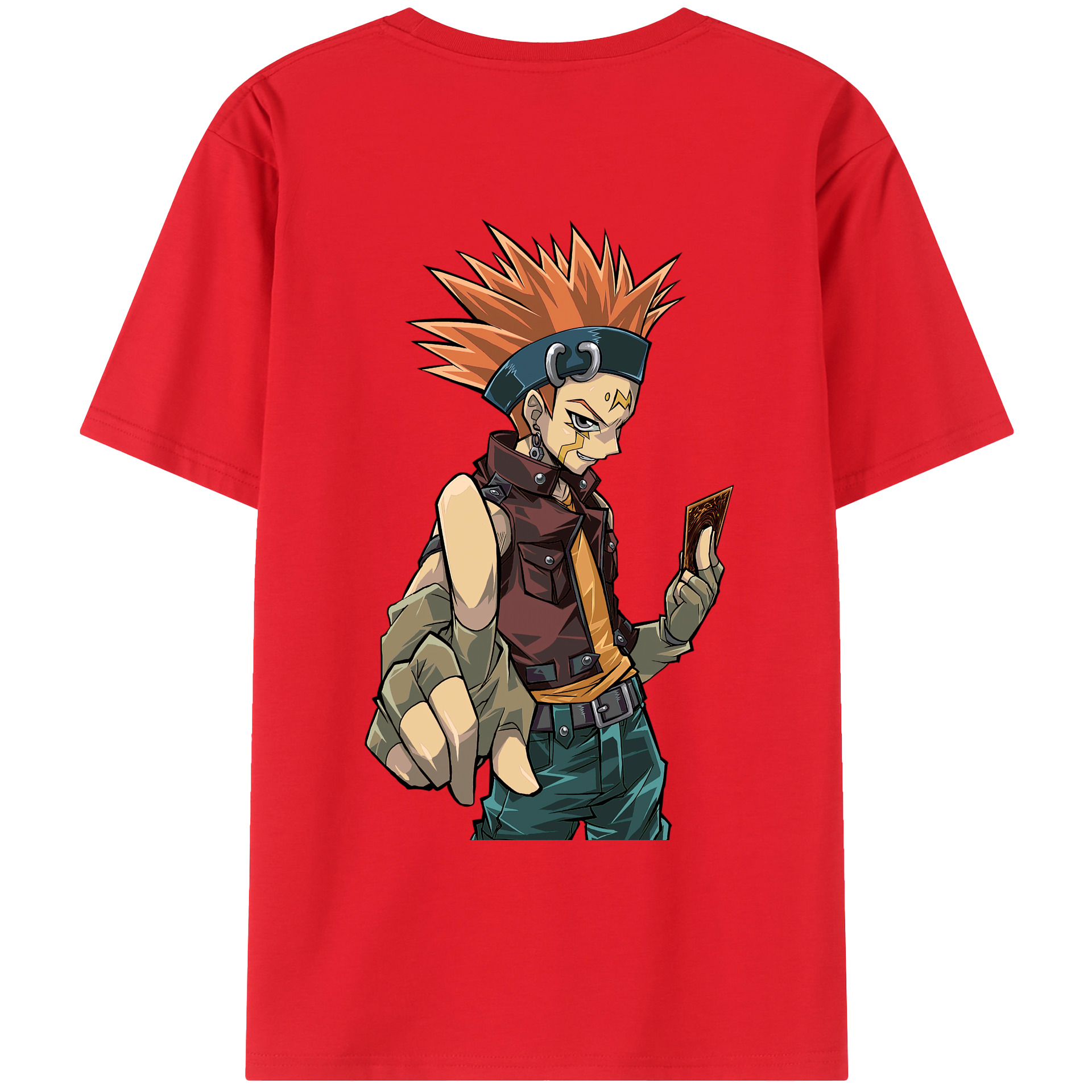 （画像用） 遊☆戯☆王 Yu-Gi-Oh! レディース半袖Tシャツ(バックプリント)