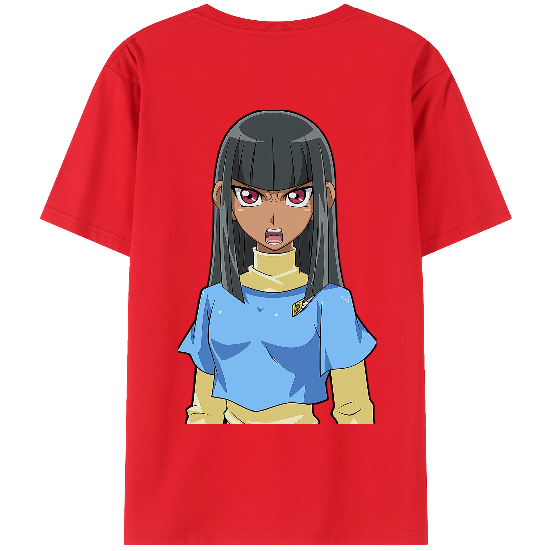 （画像用） 遊☆戯☆王 Yu-Gi-Oh! レディース半袖Tシャツ(バックプリント)