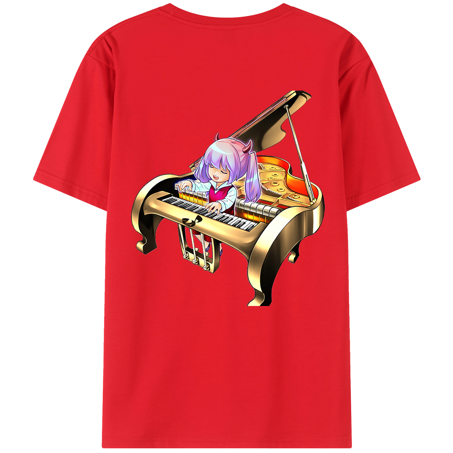 （画像用） 遊☆戯☆王 Yu-Gi-Oh! レディース半袖Tシャツ(バックプリント)