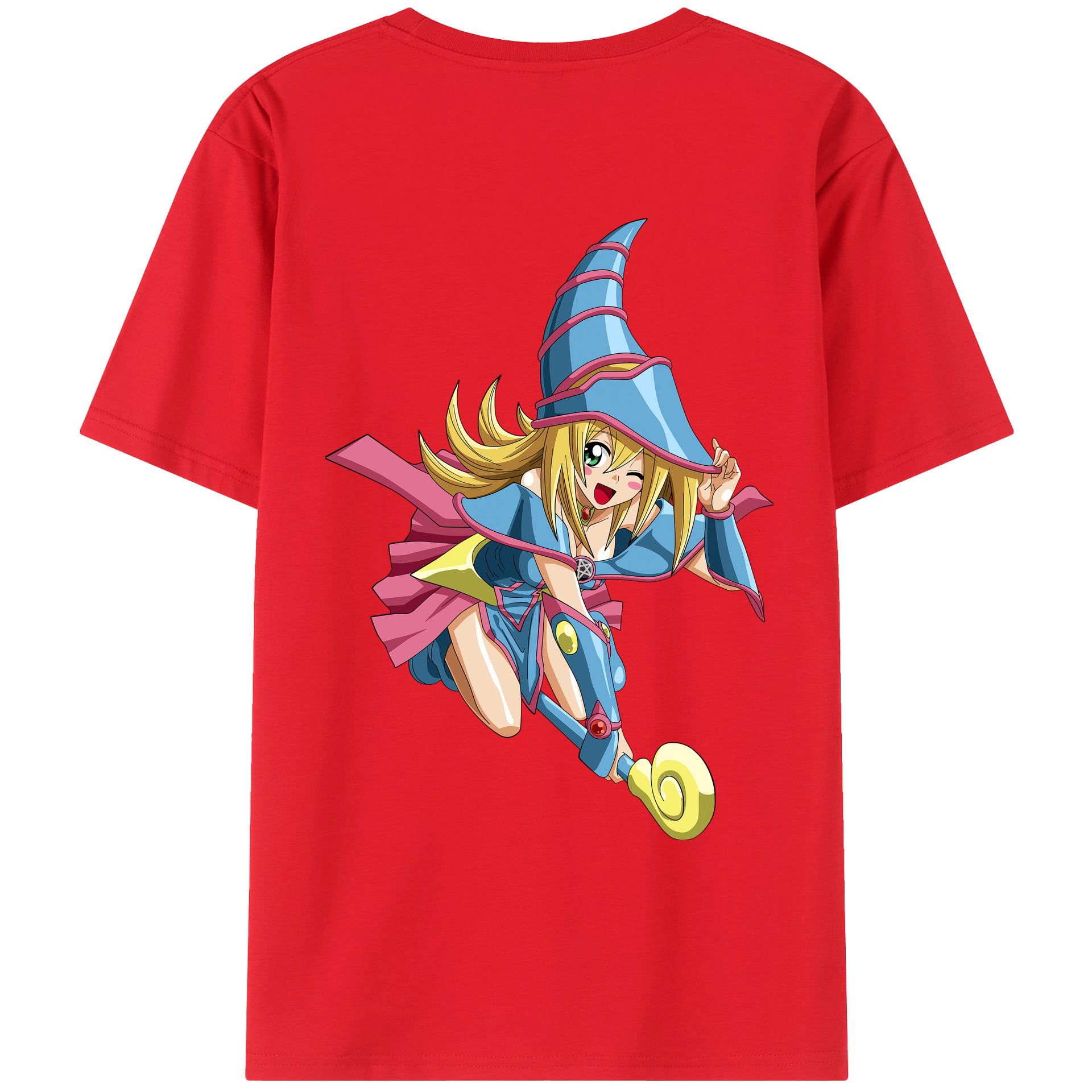 遊☆戯☆王 Yu-Gi-Oh! レディース半袖Tシャツ(バックプリント)