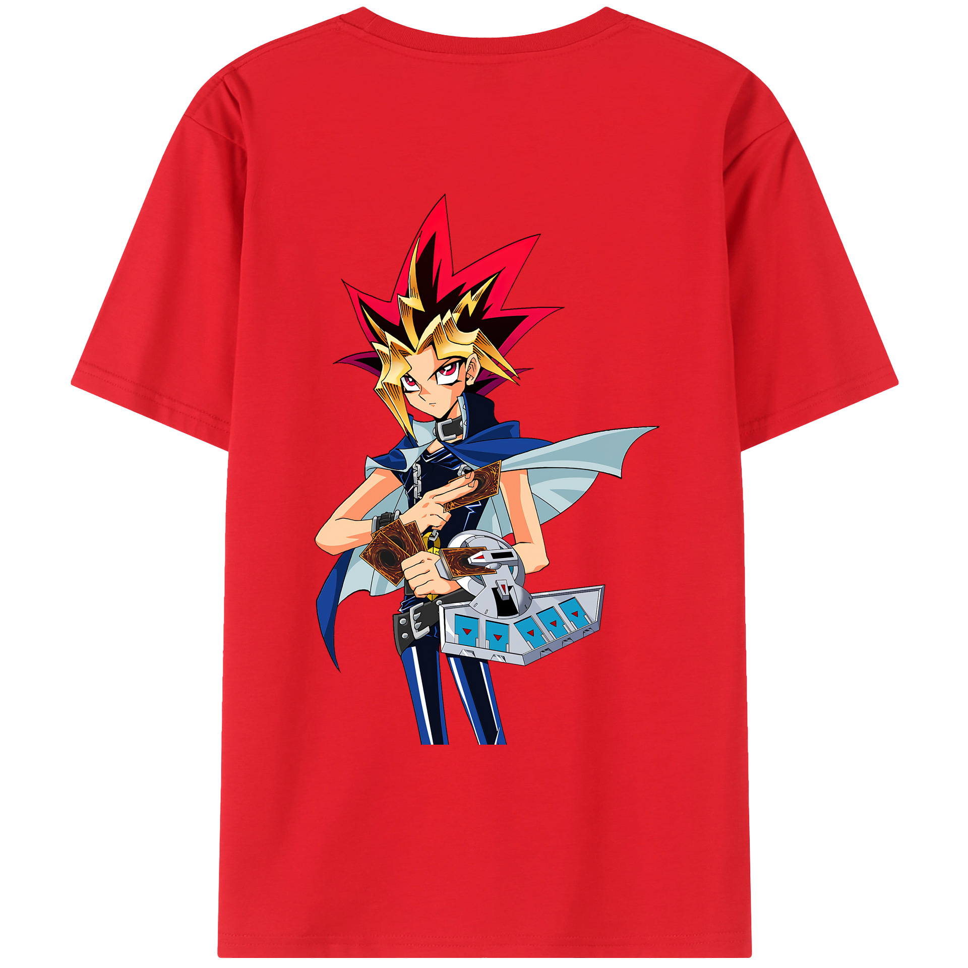遊☆戯☆王 Yu-Gi-Oh! レディース半袖Tシャツ(バックプリント)
