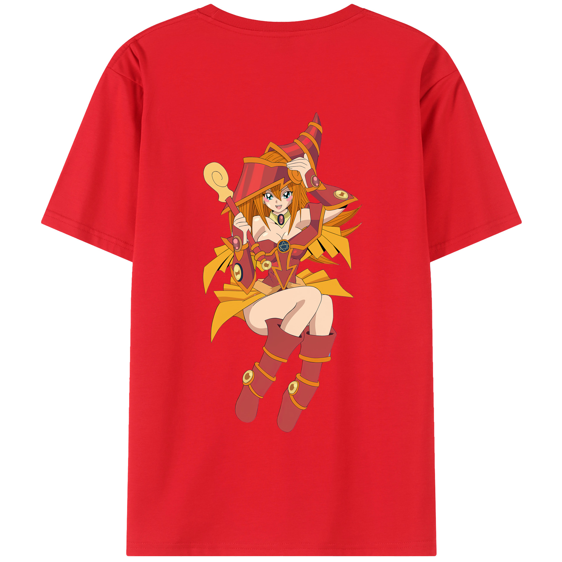 （画像用） 遊☆戯☆王 Yu-Gi-Oh! レディース半袖Tシャツ(バックプリント)