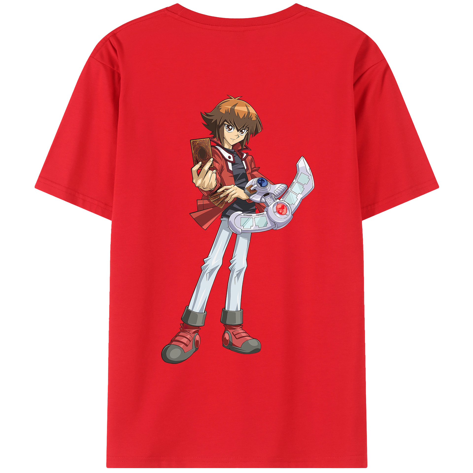 （画像用） 遊☆戯☆王 Yu-Gi-Oh! レディース半袖Tシャツ(バックプリント)