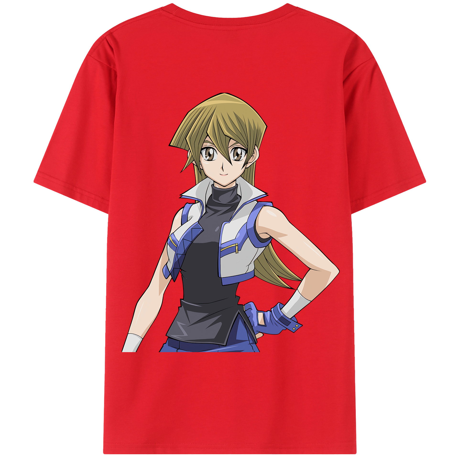 （画像用） 遊☆戯☆王 Yu-Gi-Oh! レディース半袖Tシャツ(バックプリント)