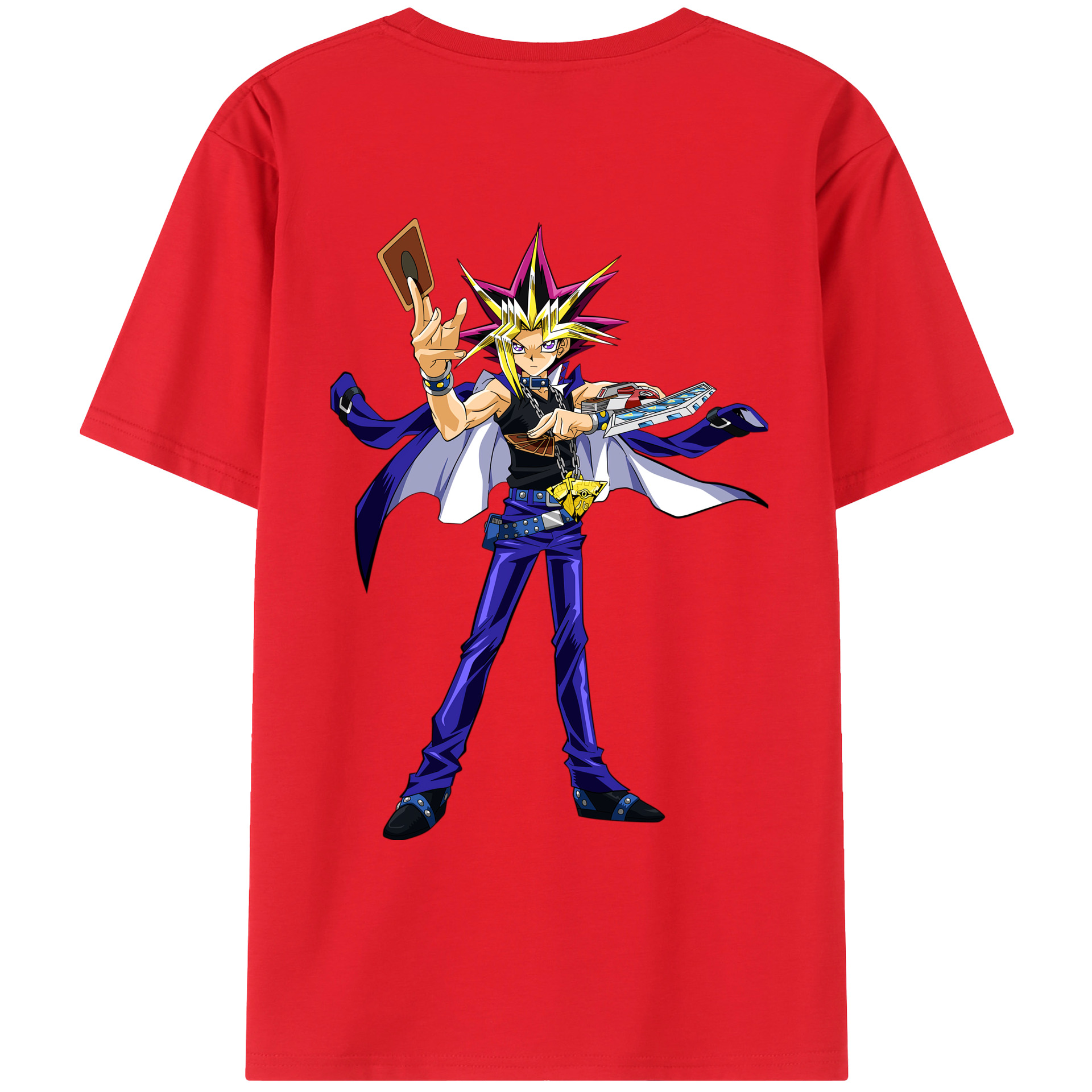 （画像用） 遊☆戯☆王 Yu-Gi-Oh! レディース半袖Tシャツ(バックプリント)