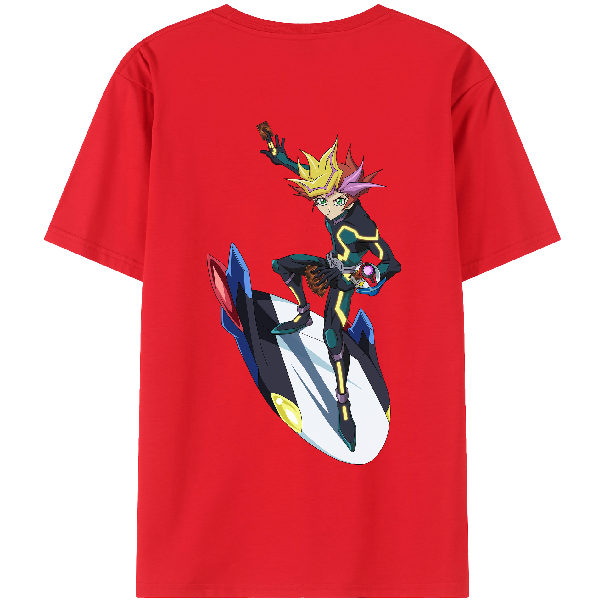 （画像用） 遊☆戯☆王 Yu-Gi-Oh! レディース半袖Tシャツ(バックプリント)