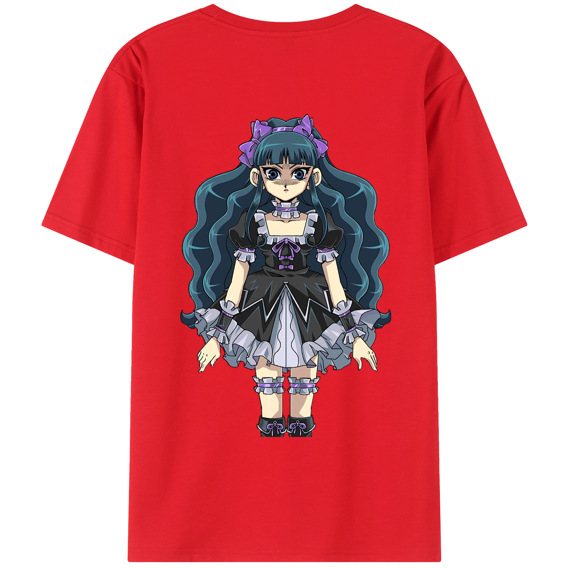 （画像用） 遊☆戯☆王 Yu-Gi-Oh! レディース半袖Tシャツ(バックプリント)