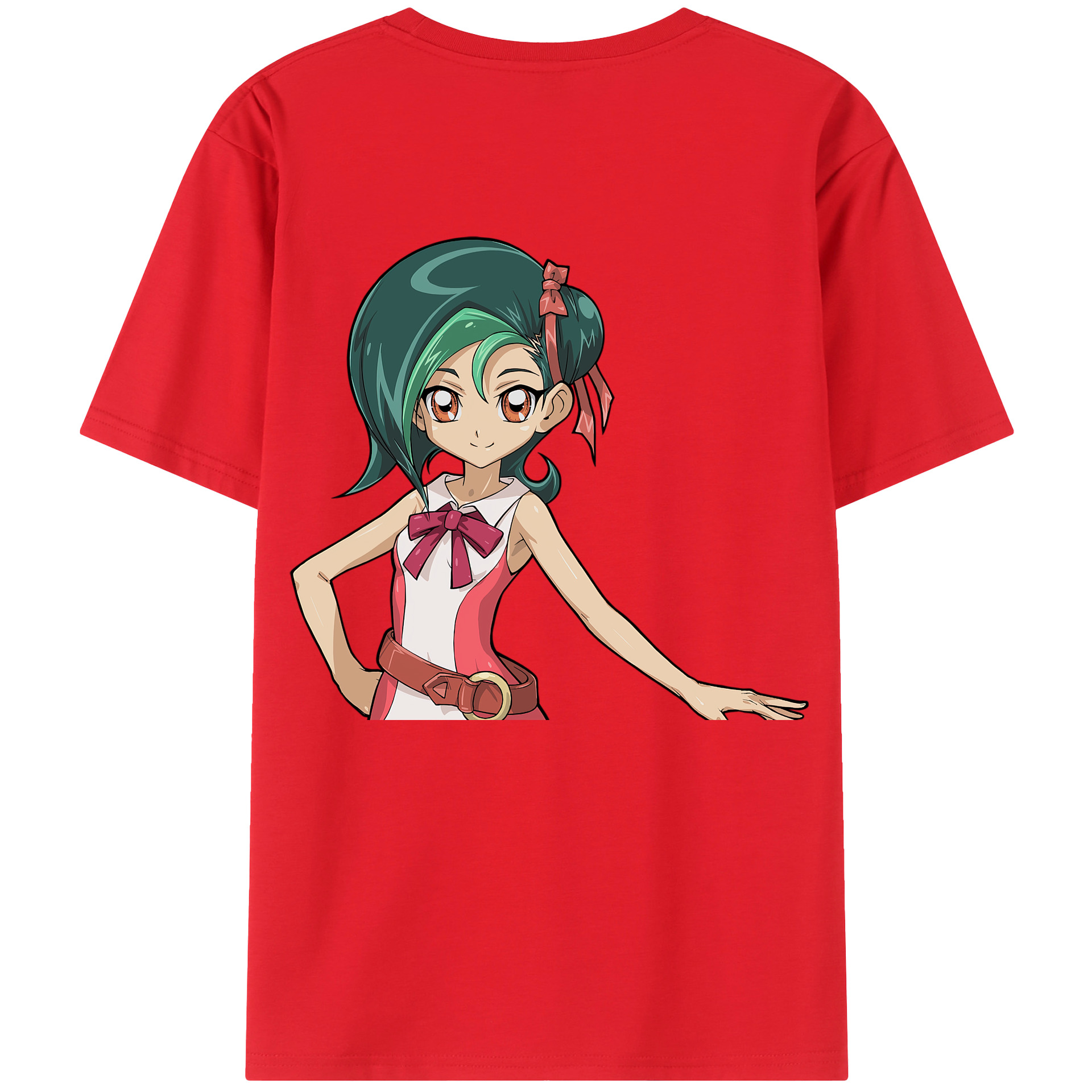（画像用） 遊☆戯☆王 Yu-Gi-Oh! レディース半袖Tシャツ(バックプリント)