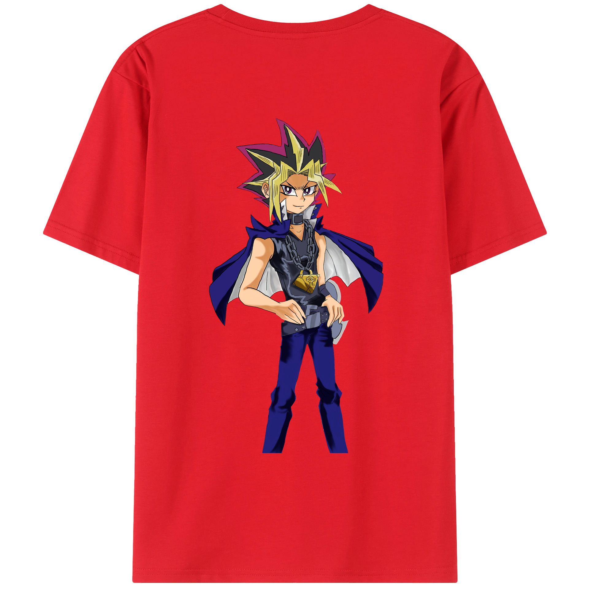 （画像用） 遊☆戯☆王 Yu-Gi-Oh! レディース半袖Tシャツ(バックプリント)