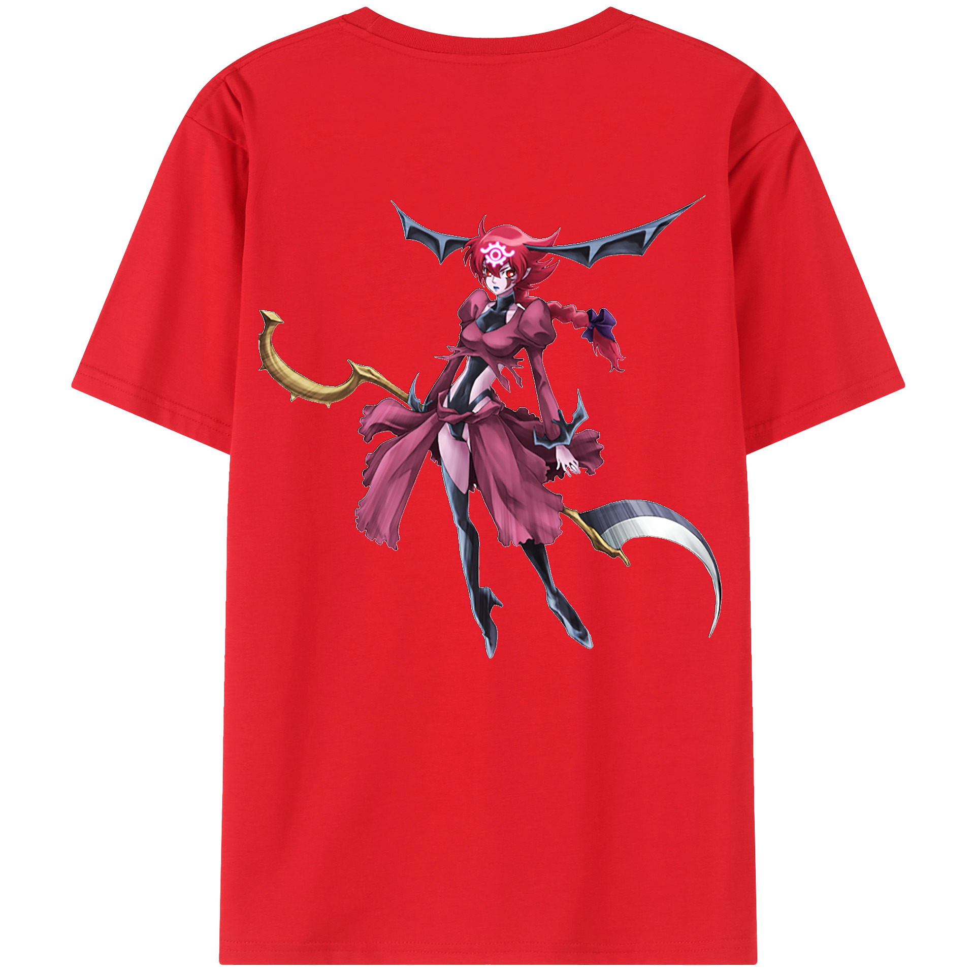 （画像用） 遊☆戯☆王 Yu-Gi-Oh! レディース半袖Tシャツ(バックプリント)