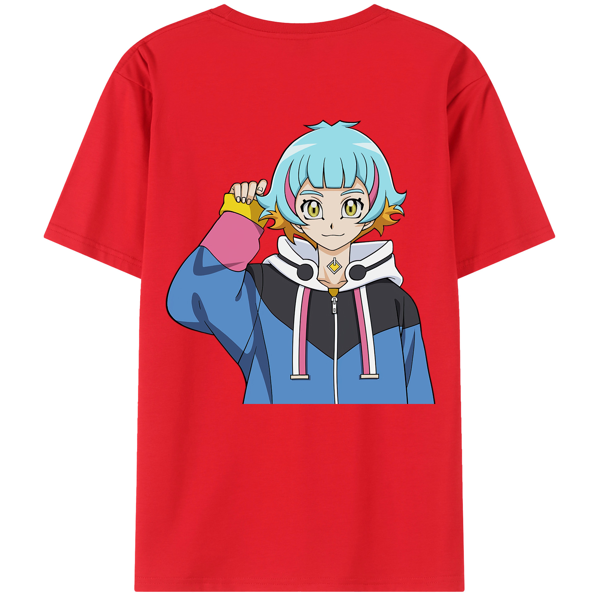 （画像用） 遊☆戯☆王 Yu-Gi-Oh! レディース半袖Tシャツ(バックプリント)