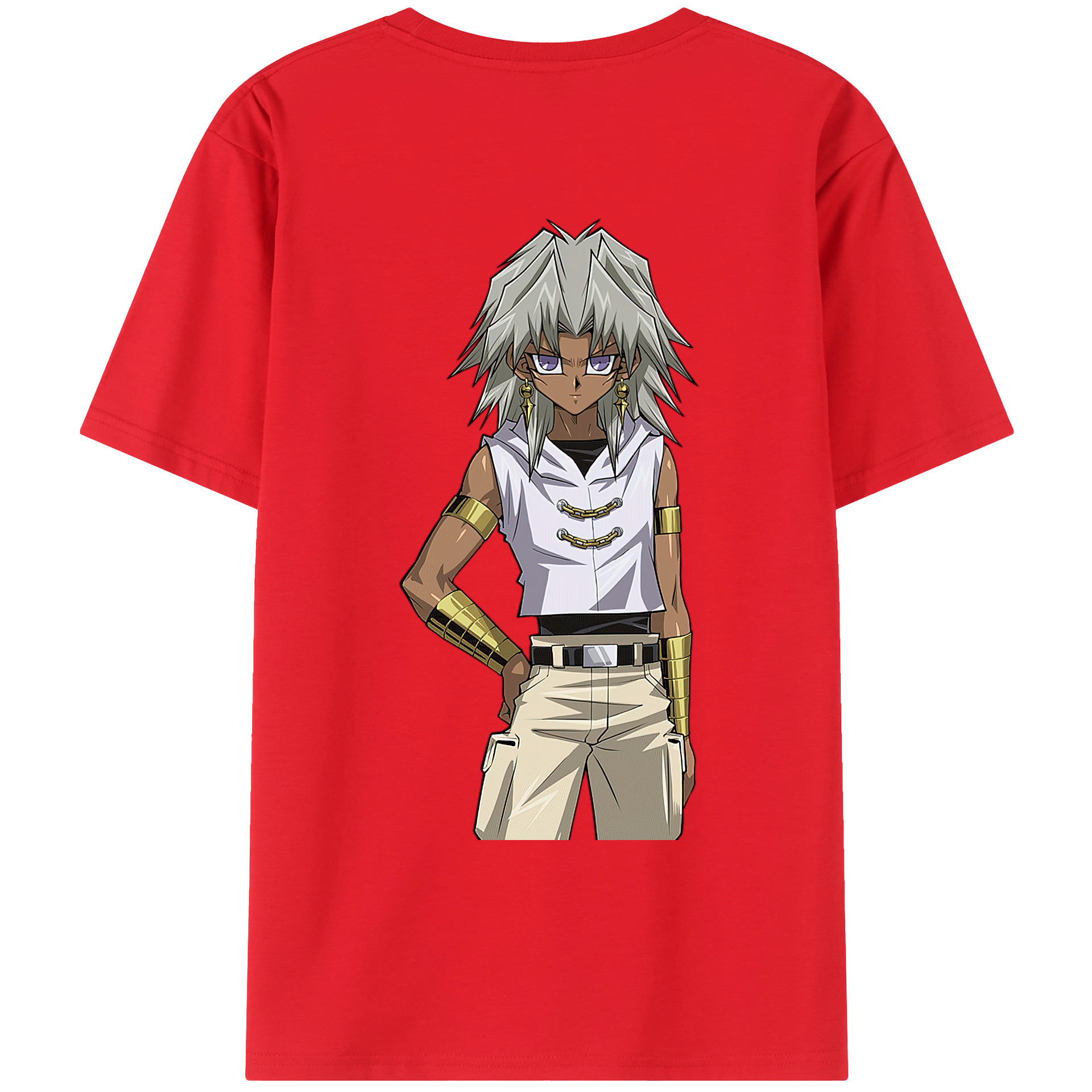 （画像用） 遊☆戯☆王 Yu-Gi-Oh! レディース半袖Tシャツ(バックプリント)
