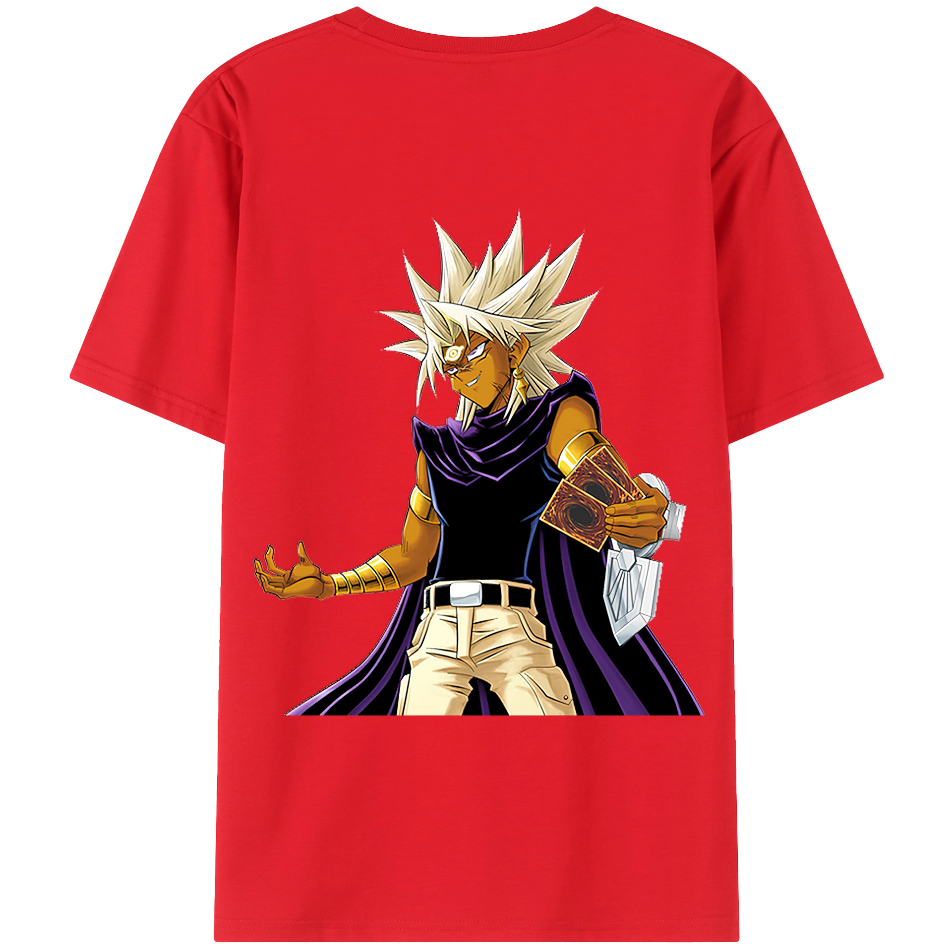 （画像用） 遊☆戯☆王 Yu-Gi-Oh! レディース半袖Tシャツ(バックプリント)