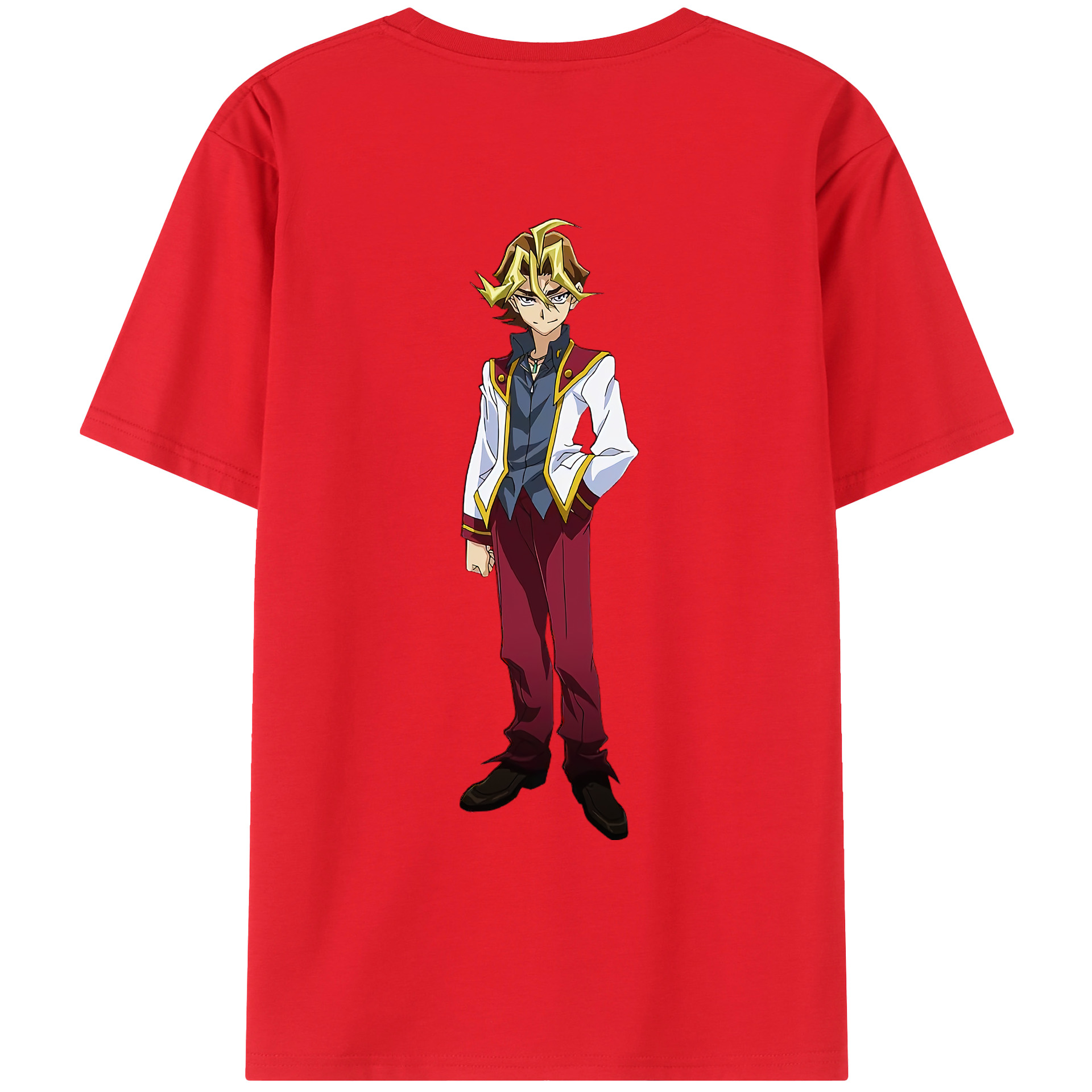 （画像用） 遊☆戯☆王 Yu-Gi-Oh! レディース半袖Tシャツ(バックプリント)