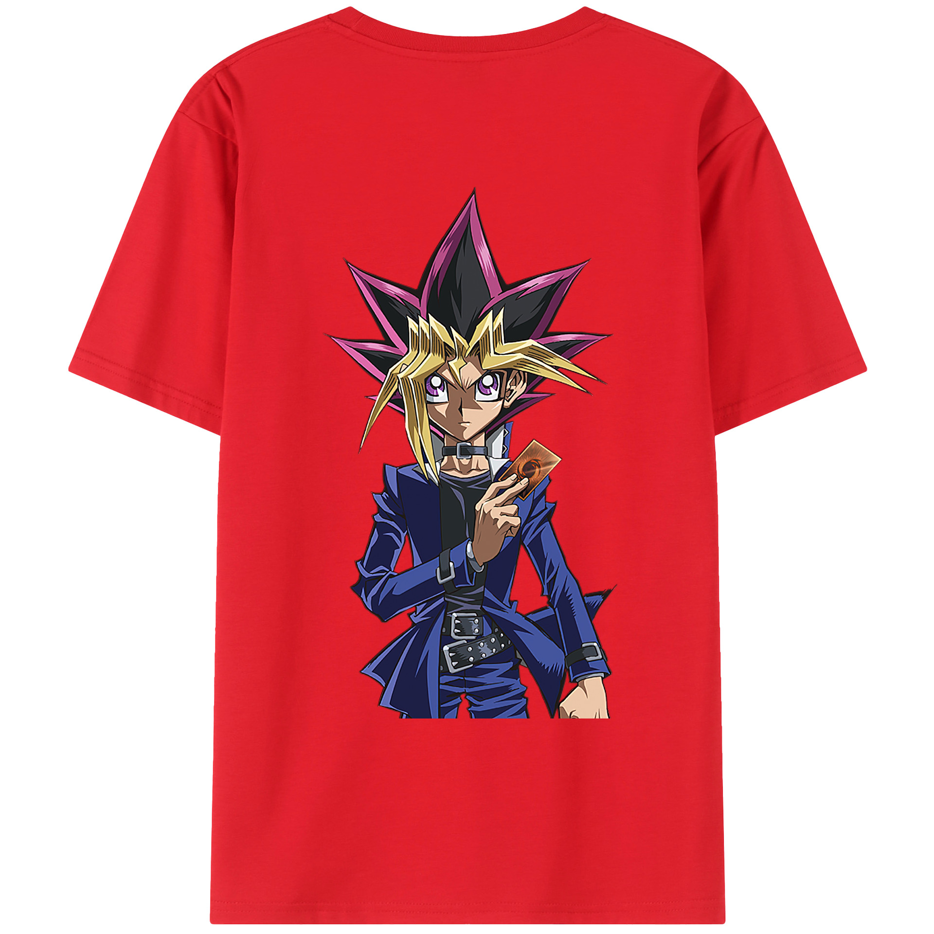（画像用） 遊☆戯☆王 Yu-Gi-Oh! レディース半袖Tシャツ(バックプリント)