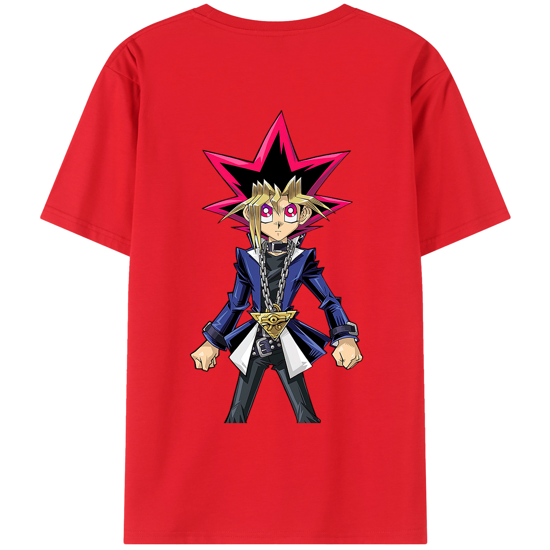 （画像用） 遊☆戯☆王 Yu-Gi-Oh! レディース半袖Tシャツ(バックプリント)