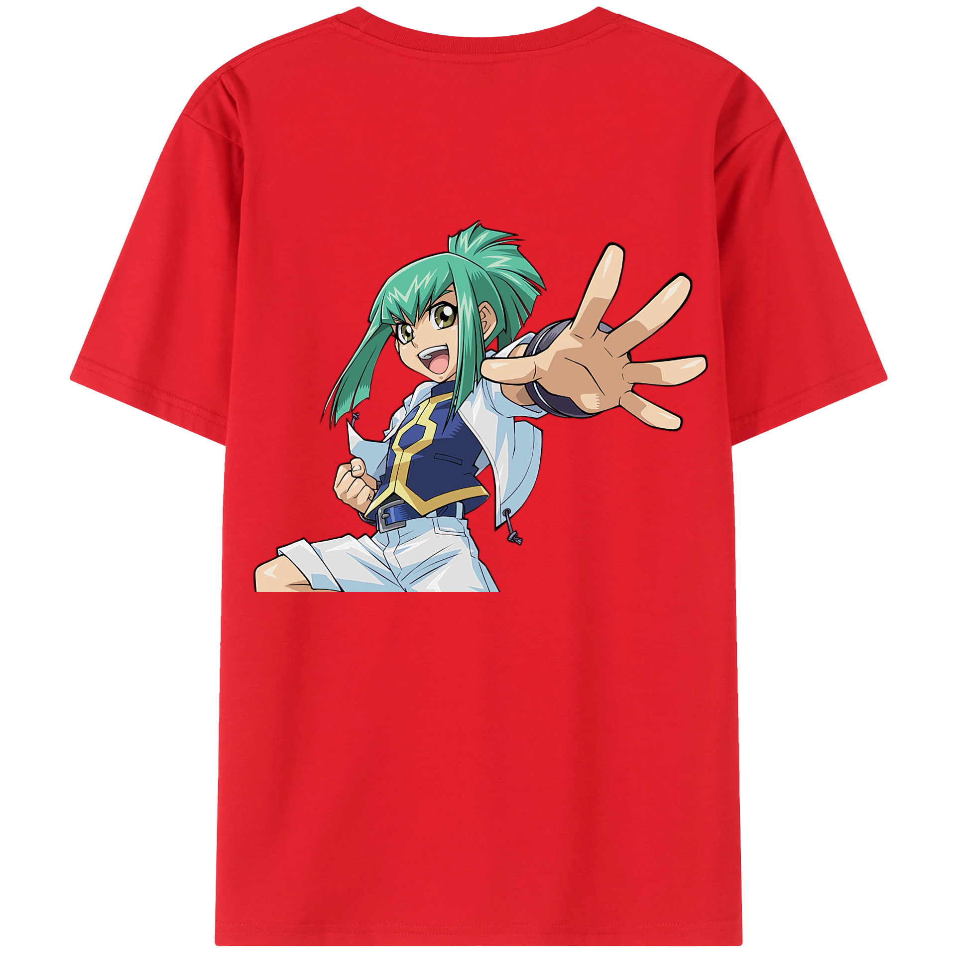 （画像用） 遊☆戯☆王 Yu-Gi-Oh! レディース半袖Tシャツ(バックプリント)