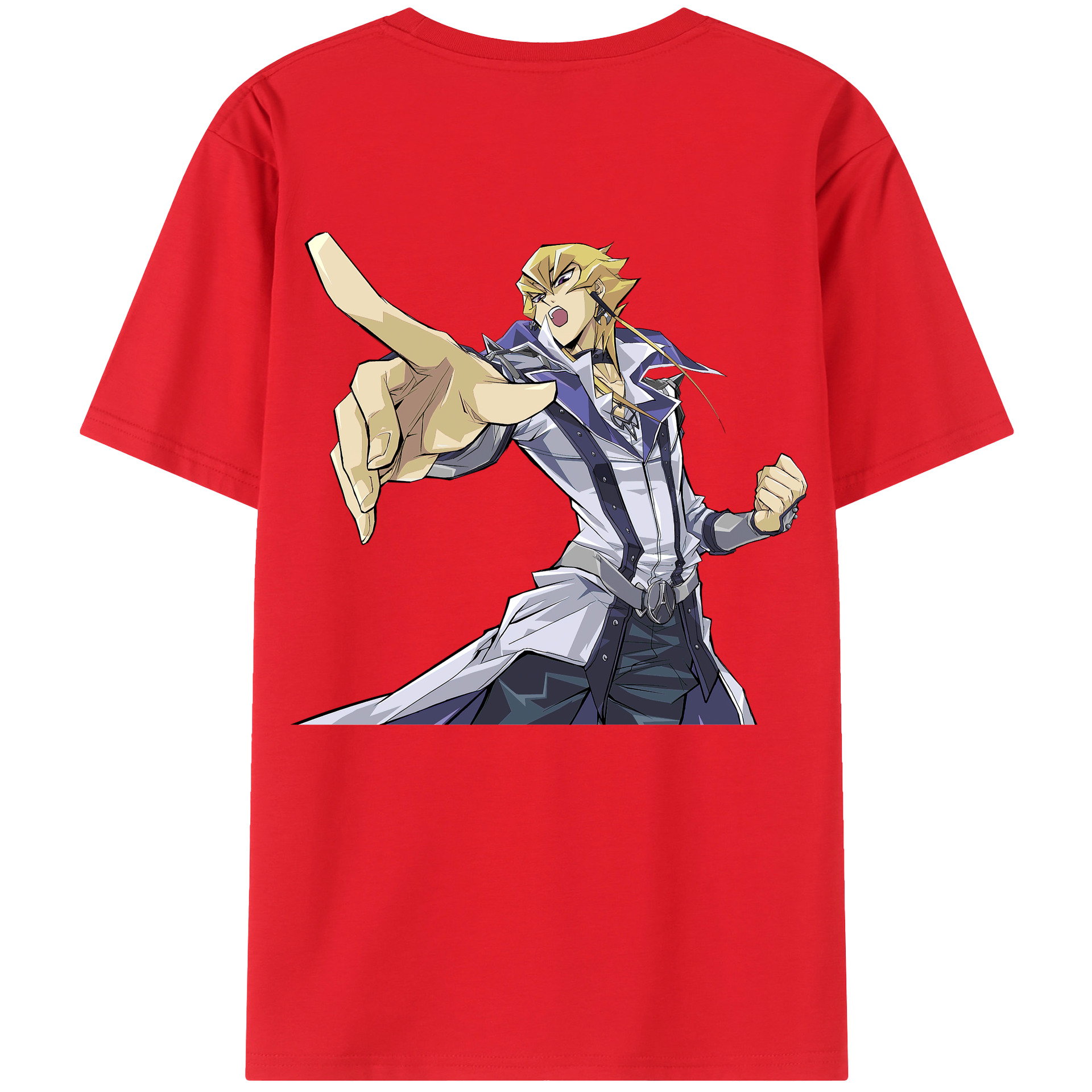（画像用） 遊☆戯☆王 Yu-Gi-Oh! レディース半袖Tシャツ(バックプリント)