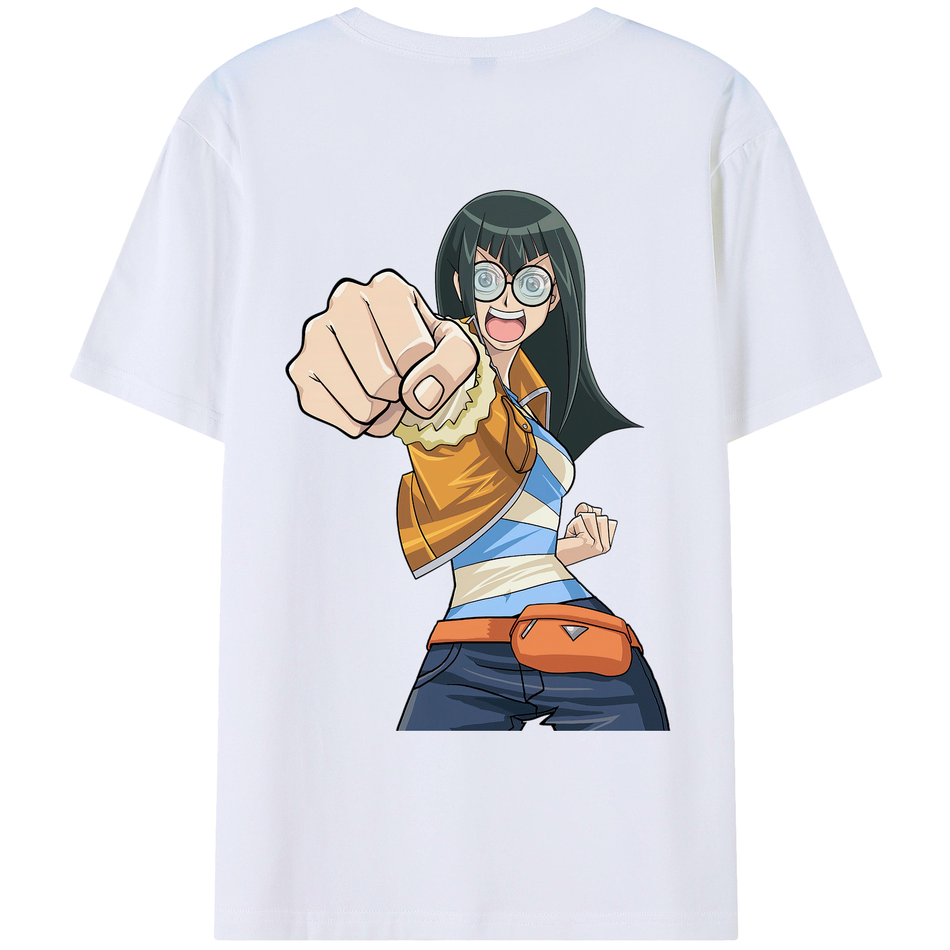 （画像用） 遊☆戯☆王 Yu-Gi-Oh! レディース半袖Tシャツ(バックプリント)