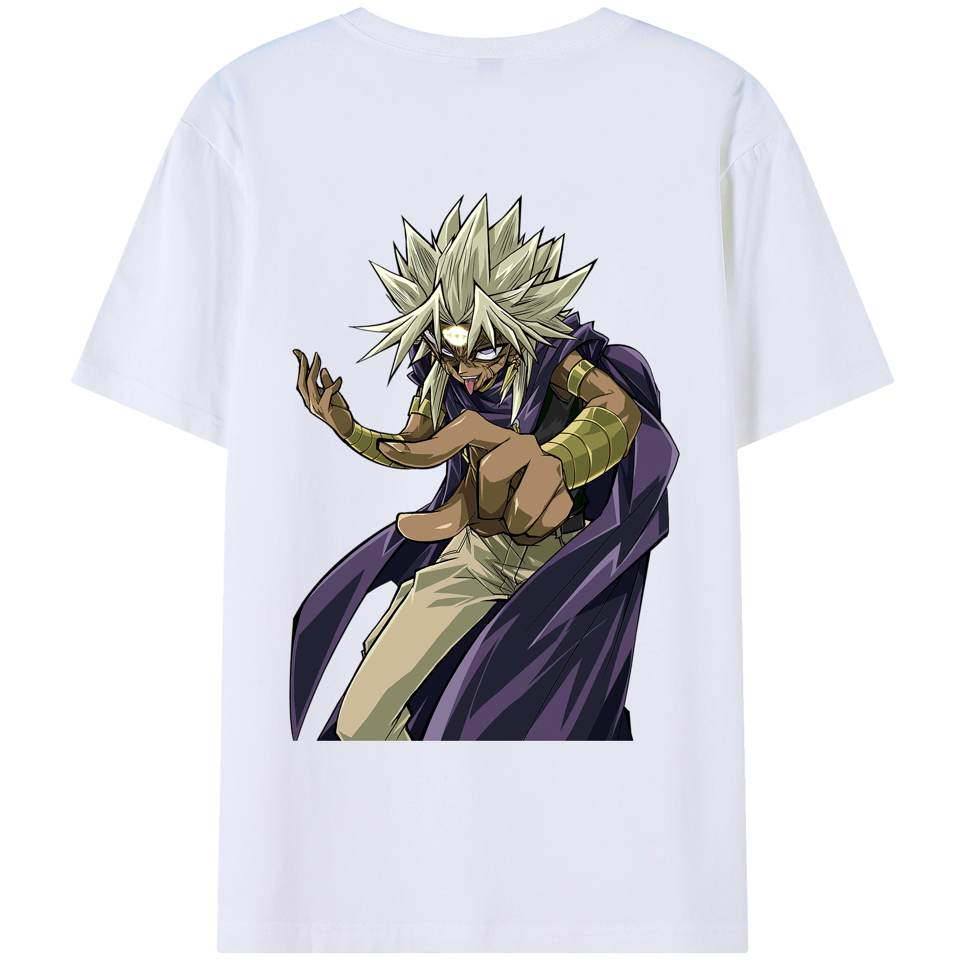 （画像用） 遊☆戯☆王 Yu-Gi-Oh! レディース半袖Tシャツ(バックプリント)