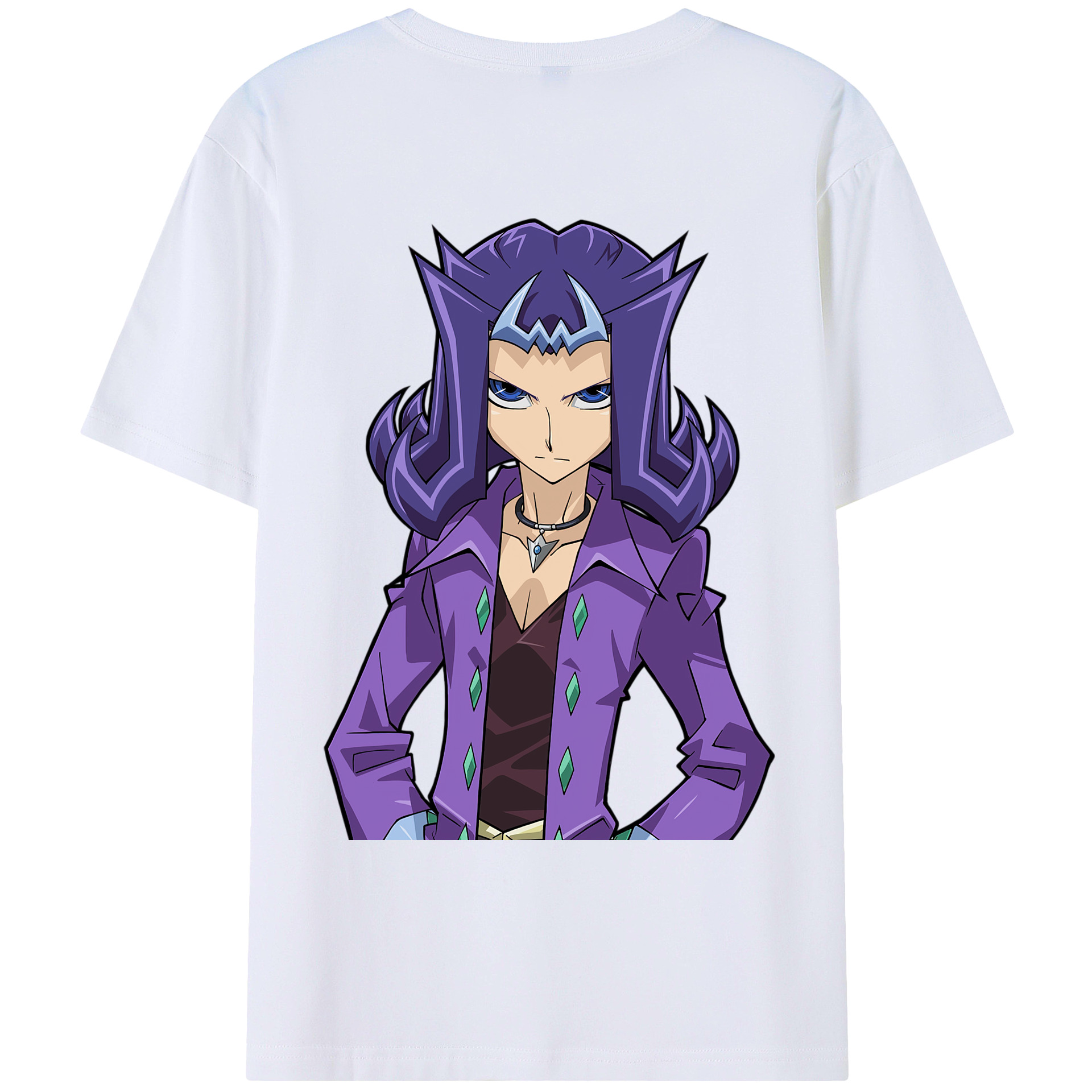 （画像用） 遊☆戯☆王 Yu-Gi-Oh! レディース半袖Tシャツ(バックプリント)