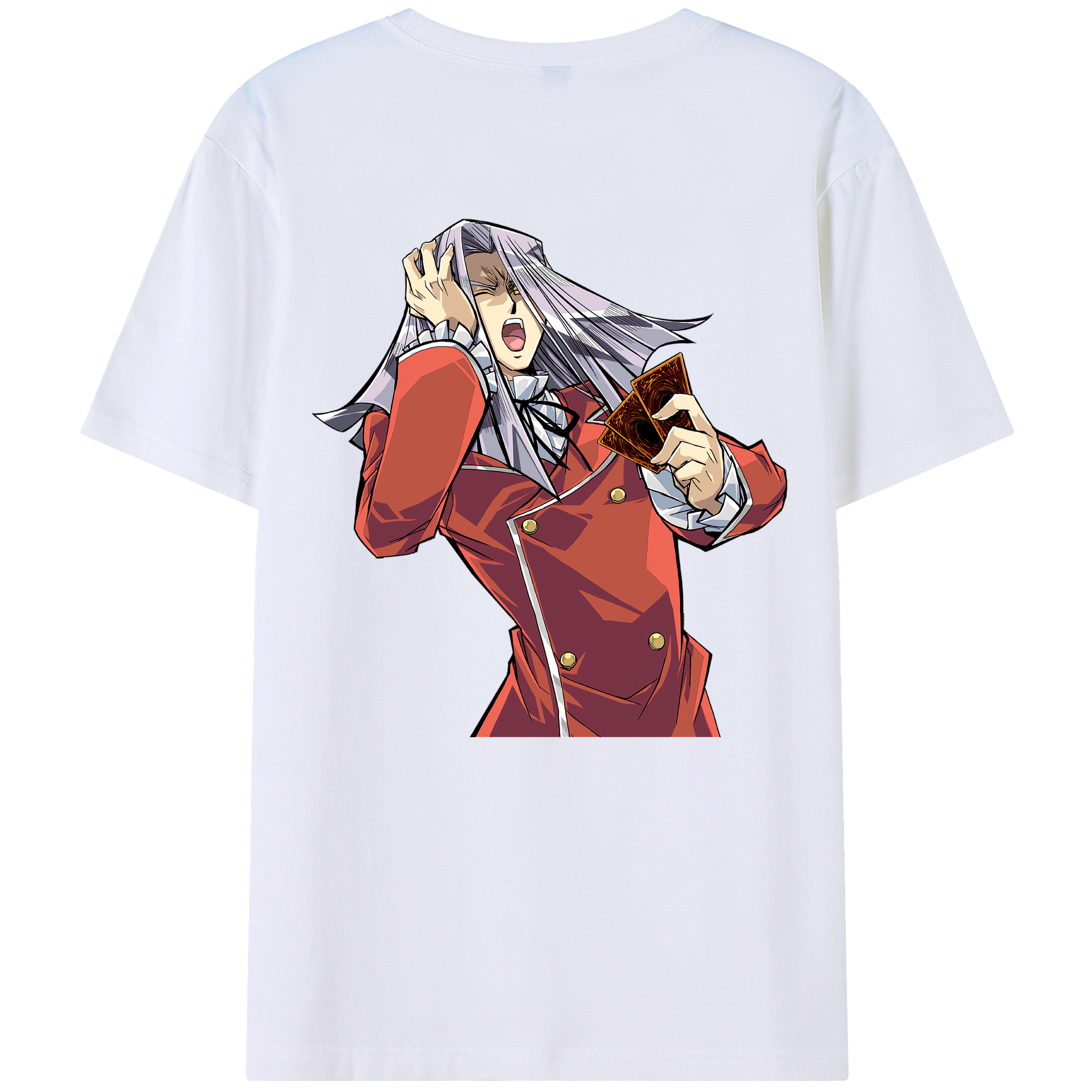 （画像用） 遊☆戯☆王 Yu-Gi-Oh! レディース半袖Tシャツ(バックプリント)
