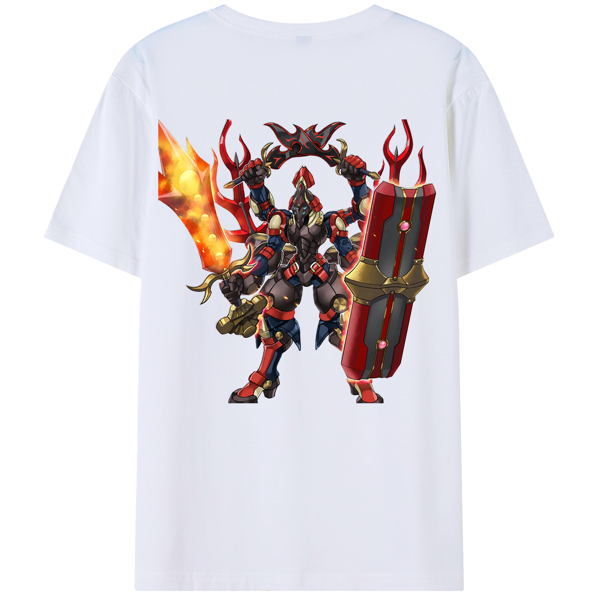 （画像用） 遊☆戯☆王 Yu-Gi-Oh! レディース半袖Tシャツ(バックプリント)