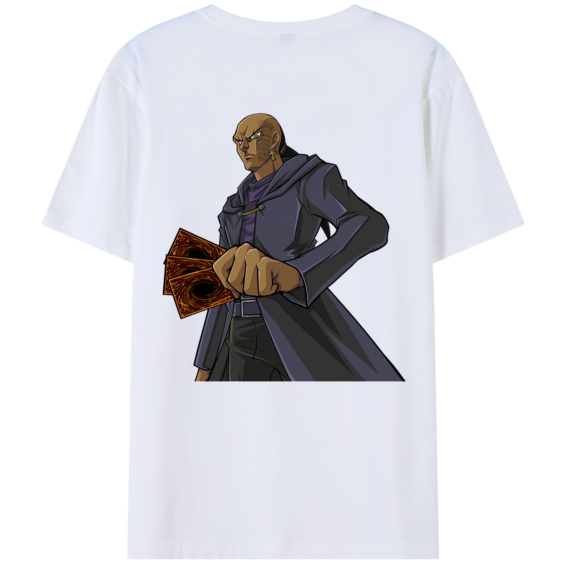 （画像用） 遊☆戯☆王 Yu-Gi-Oh! レディース半袖Tシャツ(バックプリント)