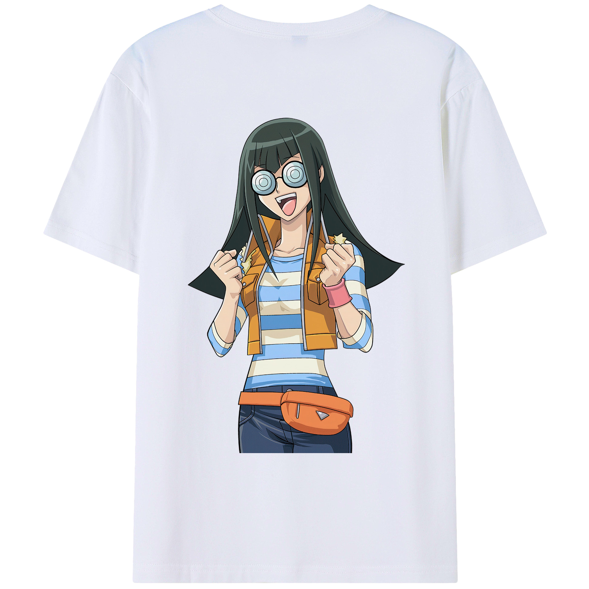 （画像用） 遊☆戯☆王 Yu-Gi-Oh! レディース半袖Tシャツ(バックプリント)