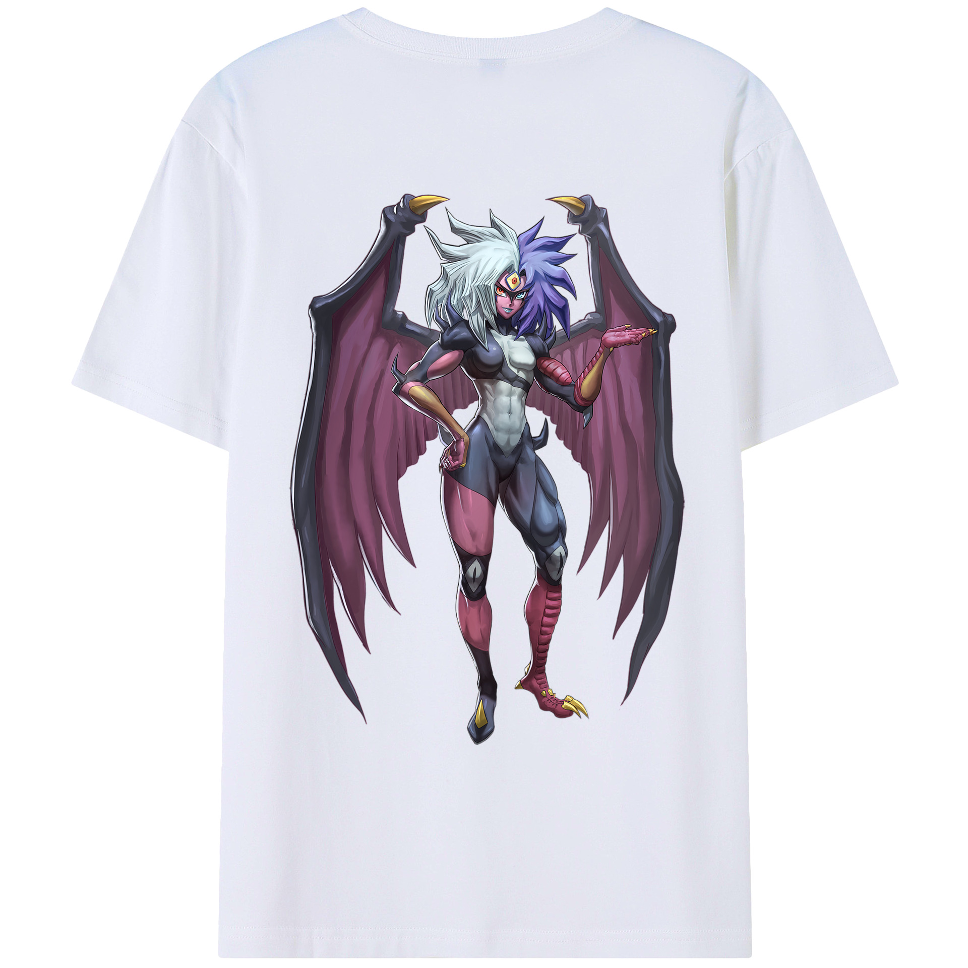 （画像用） 遊☆戯☆王 Yu-Gi-Oh! レディース半袖Tシャツ(バックプリント)