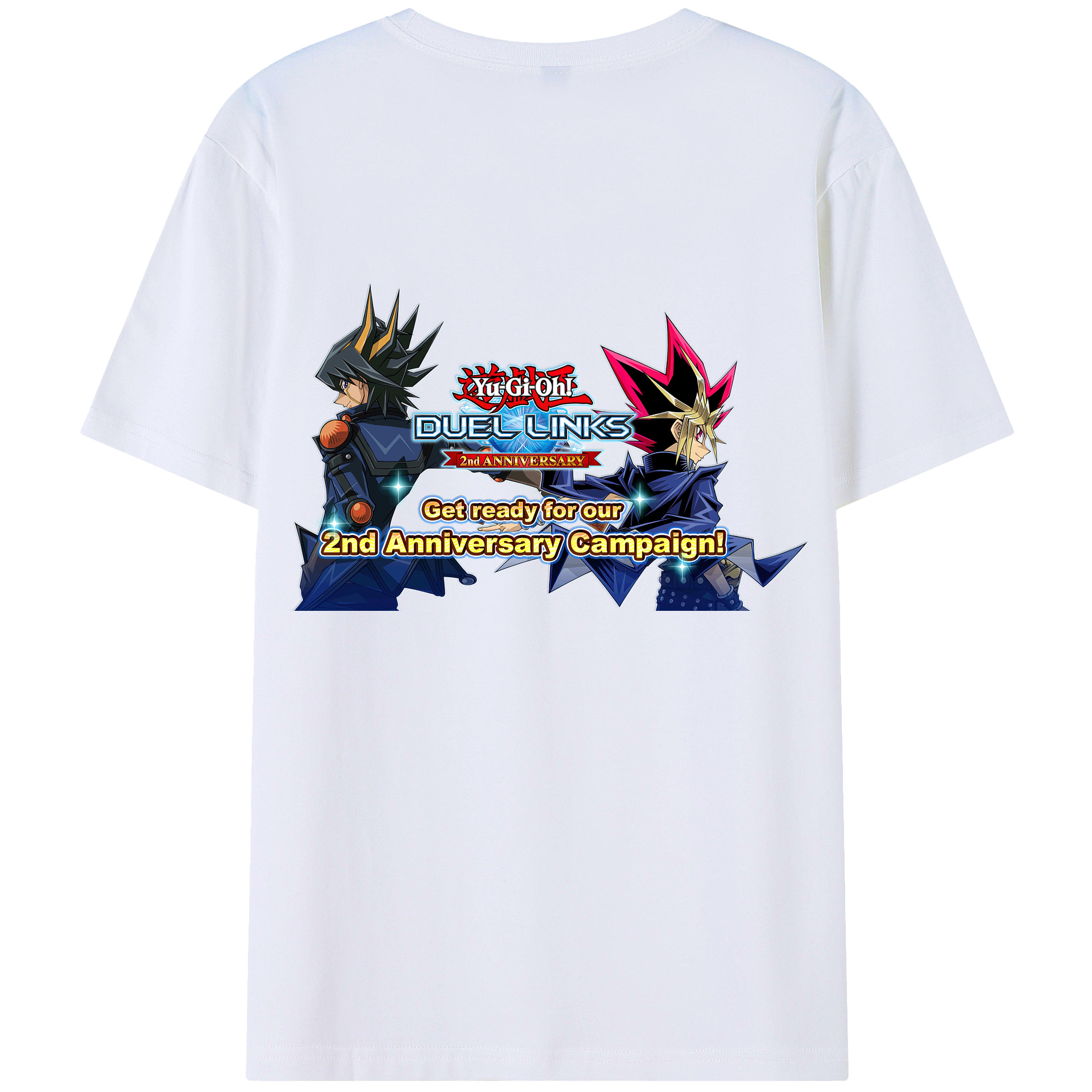 （画像用） 遊☆戯☆王 Yu-Gi-Oh! レディース半袖Tシャツ(バックプリント)