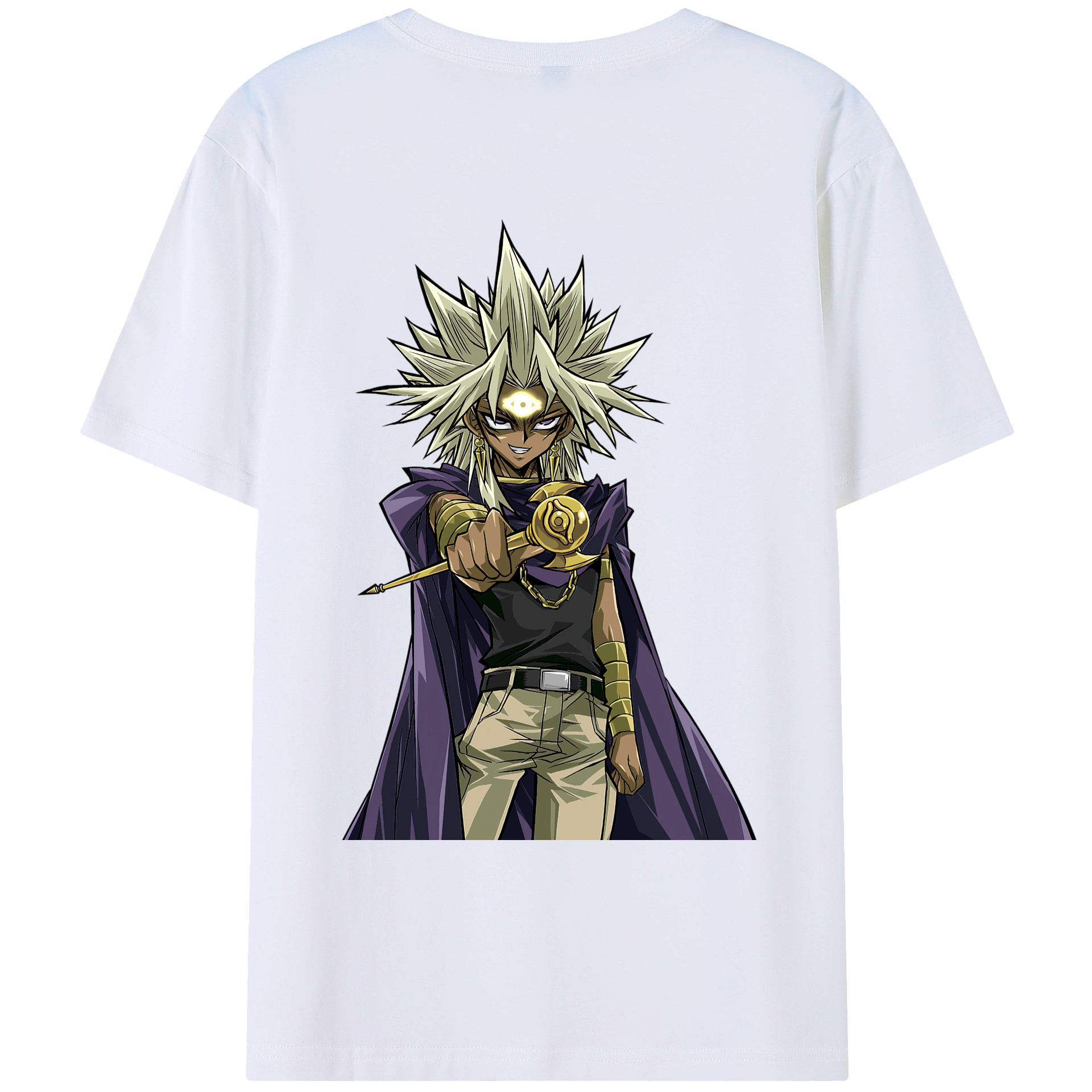 （画像用） 遊☆戯☆王 Yu-Gi-Oh! レディース半袖Tシャツ(バックプリント)