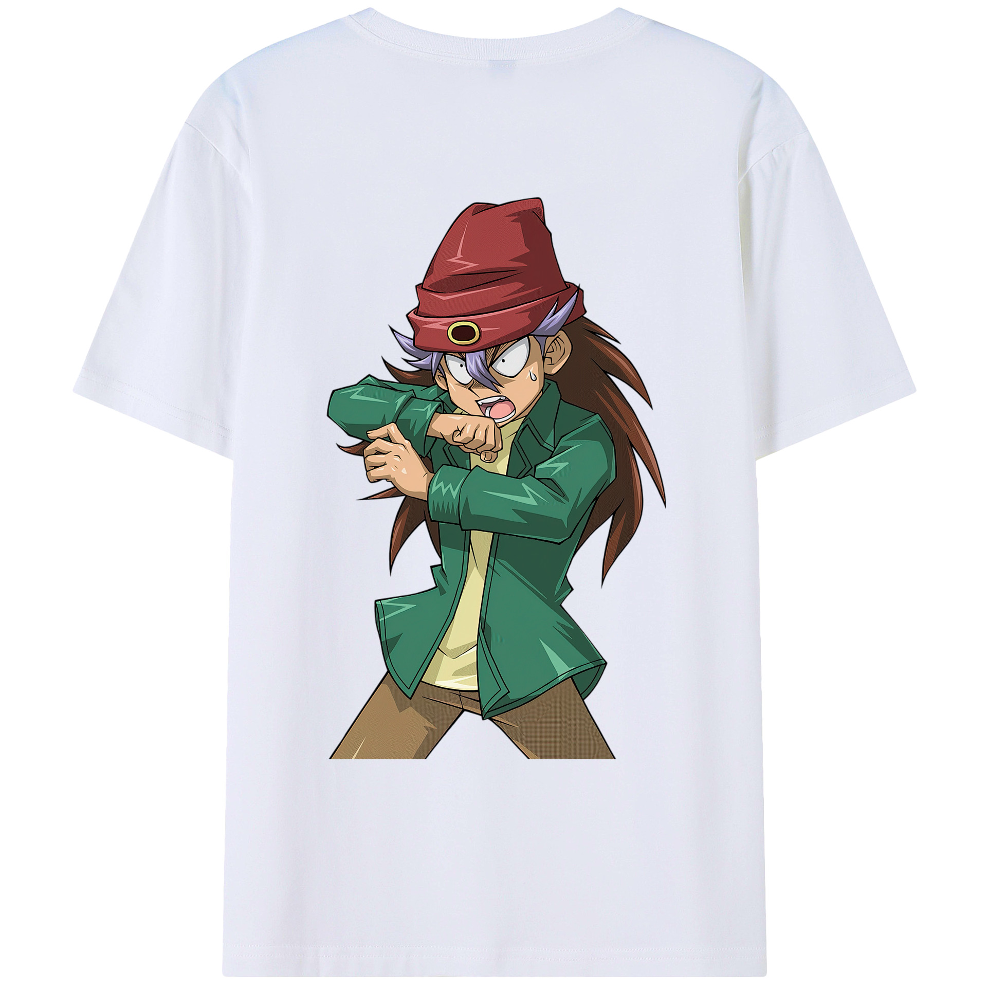 （画像用） 遊☆戯☆王 Yu-Gi-Oh! レディース半袖Tシャツ(バックプリント)