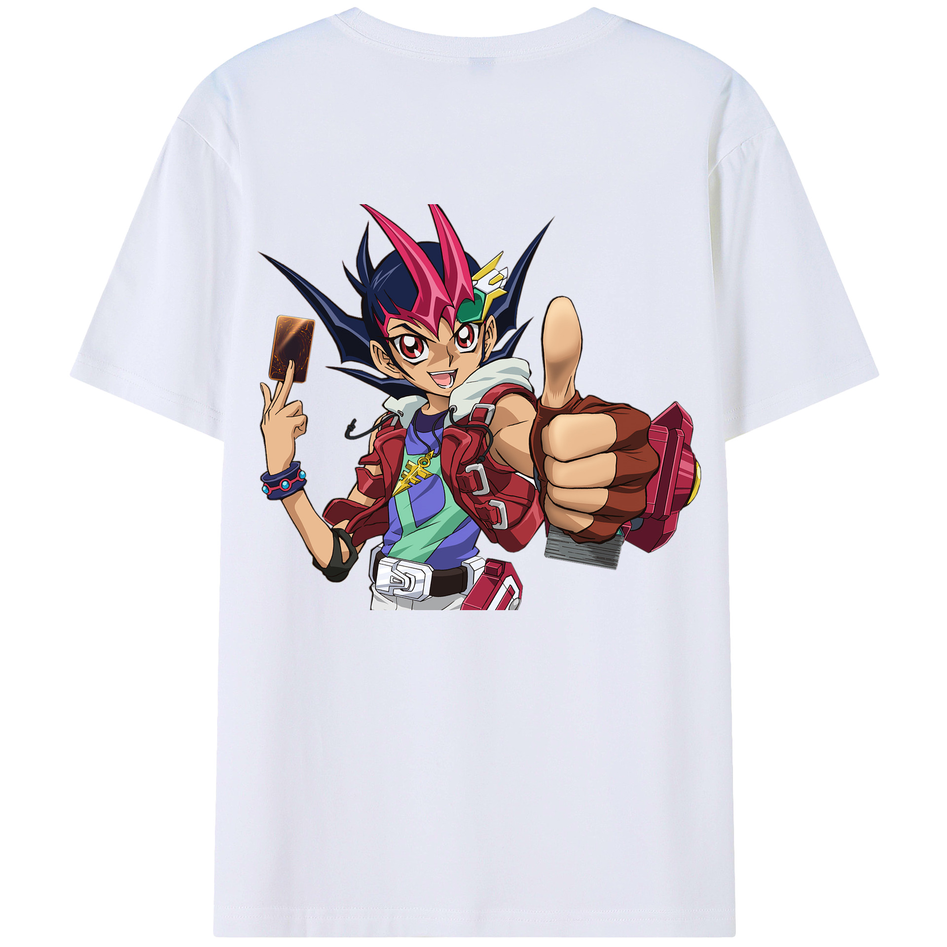 （画像用） 遊☆戯☆王 Yu-Gi-Oh! レディース半袖Tシャツ(バックプリント)