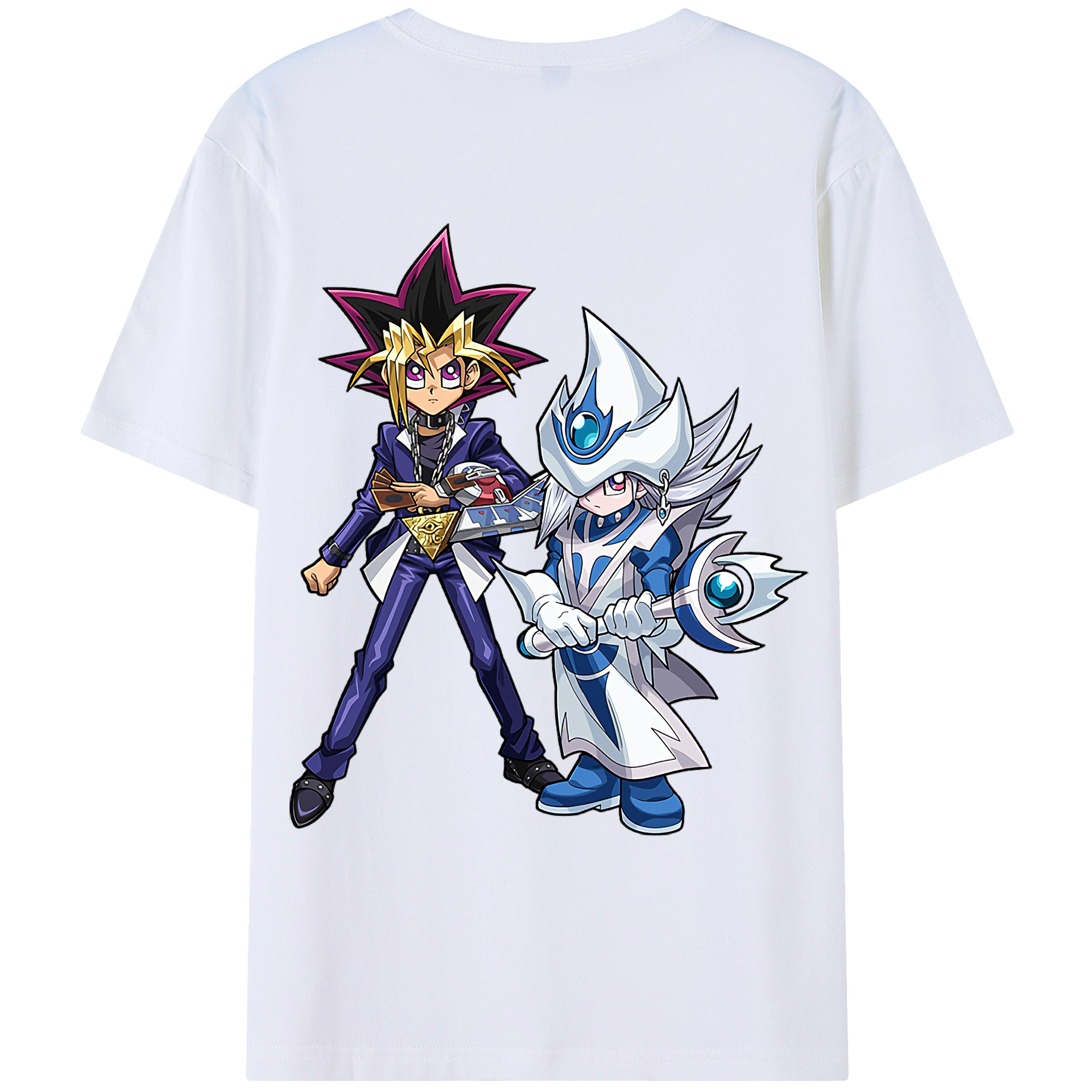 （画像用） 遊☆戯☆王 Yu-Gi-Oh! レディース半袖Tシャツ(バックプリント)
